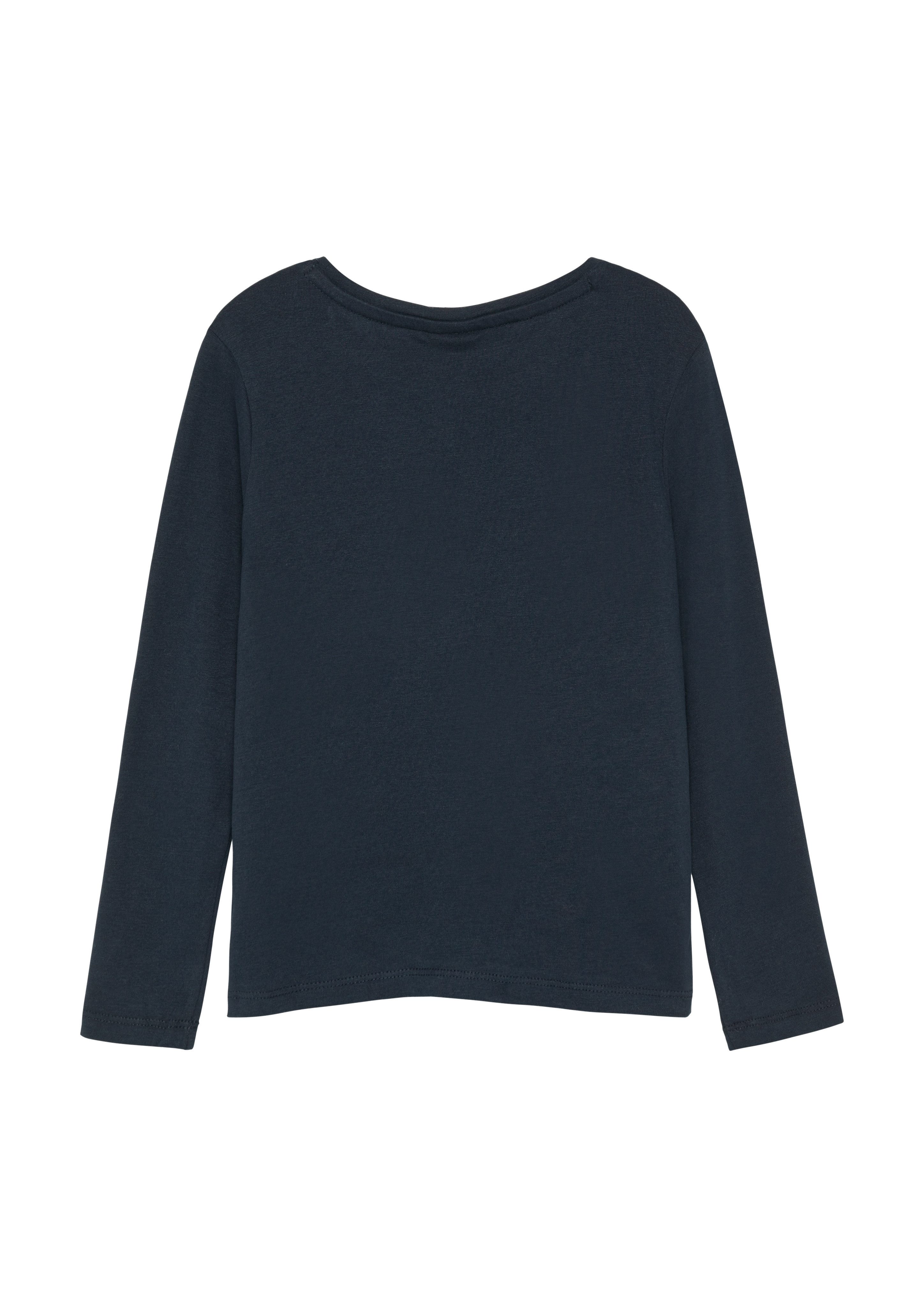 s.Oliver RED LABEL Junior Shirt met lange mouwen met paard van pailletten