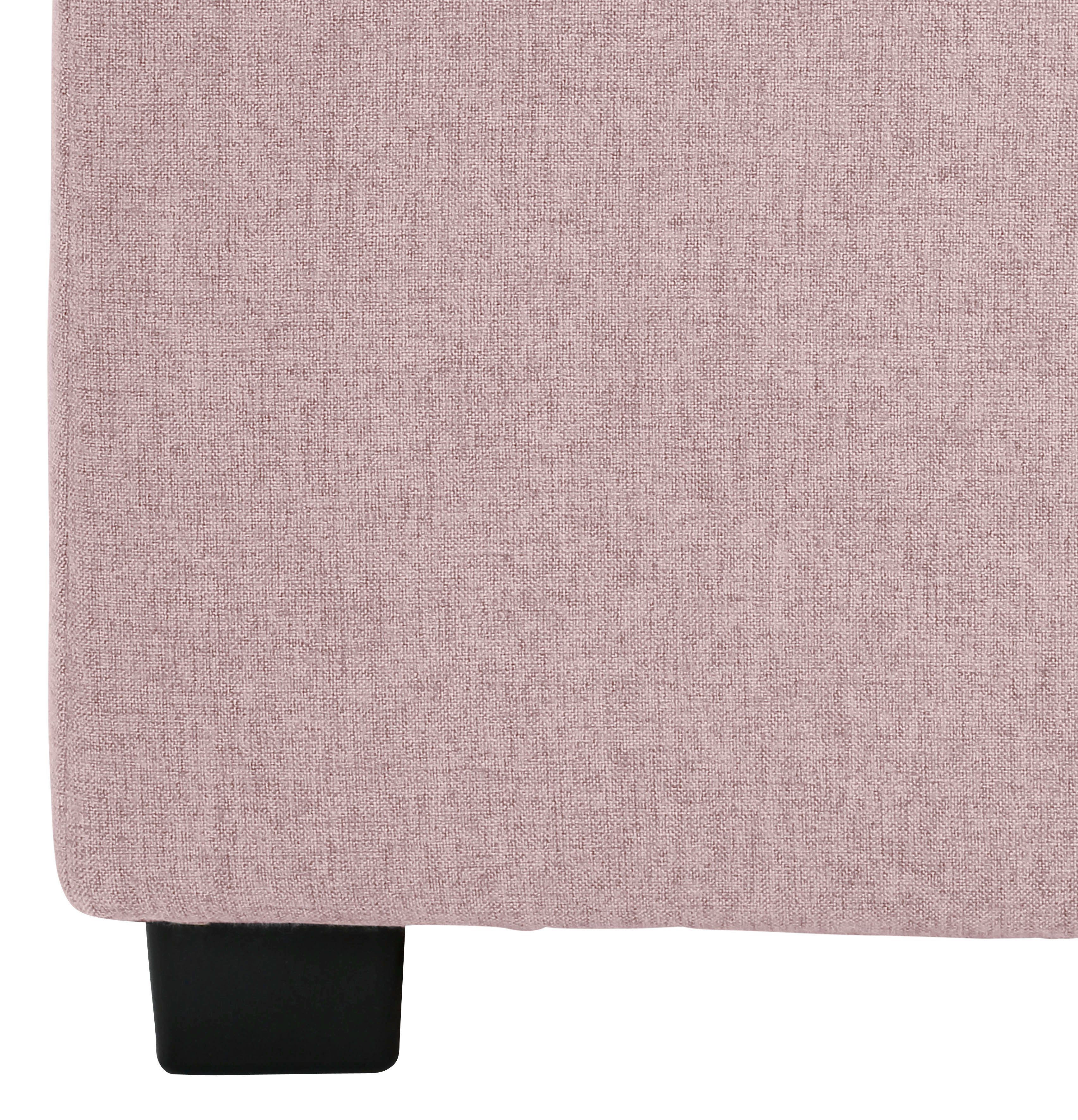 Lüttenhütt Gestoffeerd bed Endres met bedkist, naar keuze zonder matras/lattenbodem of incl. matras