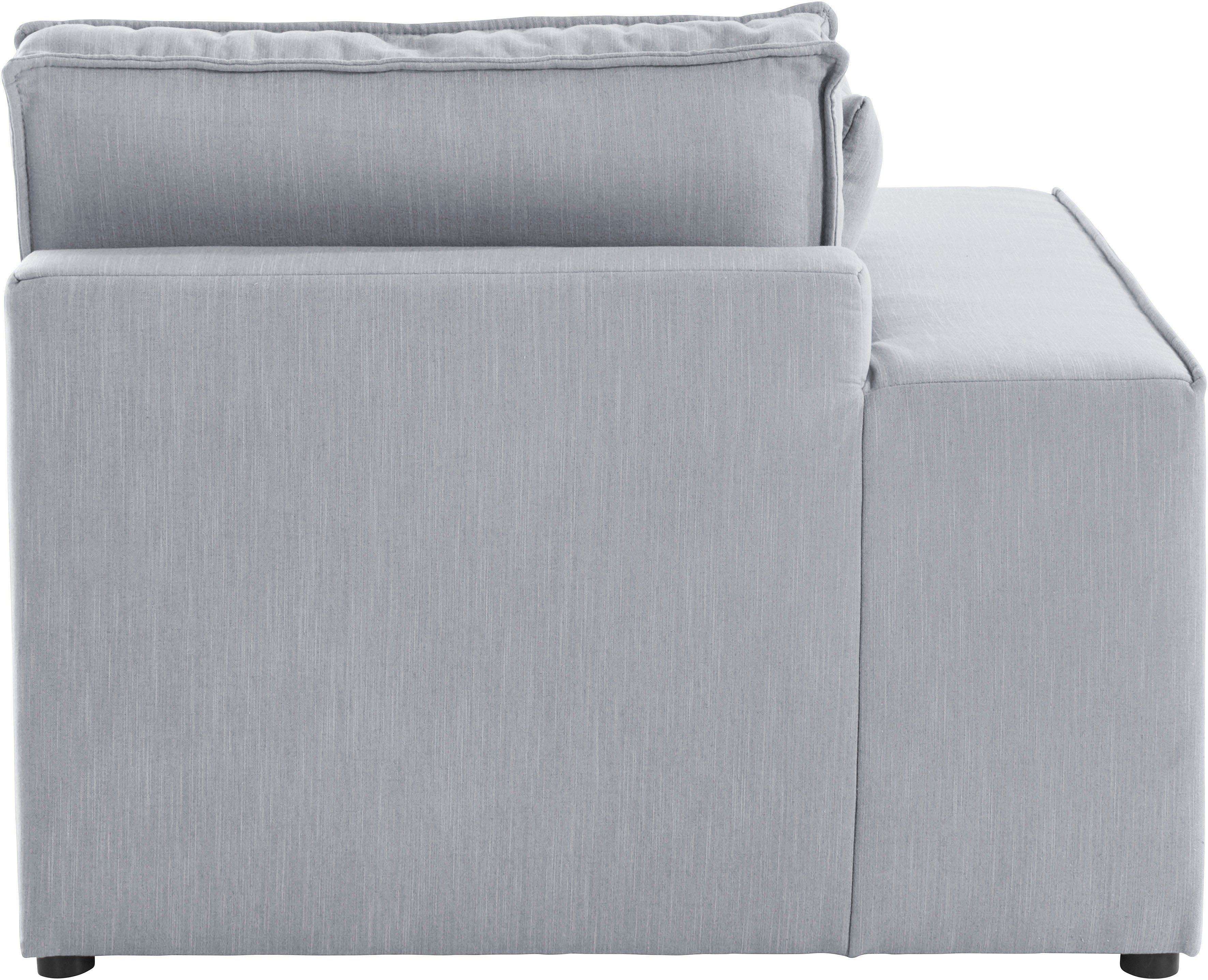 RAUM.ID Sofaelement Florid als deel van een modulaire bank, stevig zitcomfort, ook in cord