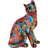 gilde decoratief figuur figuur popart kat decoratief object, dierfiguur, hoogte 29 cm, woonkamer (1 stuk) multicolor