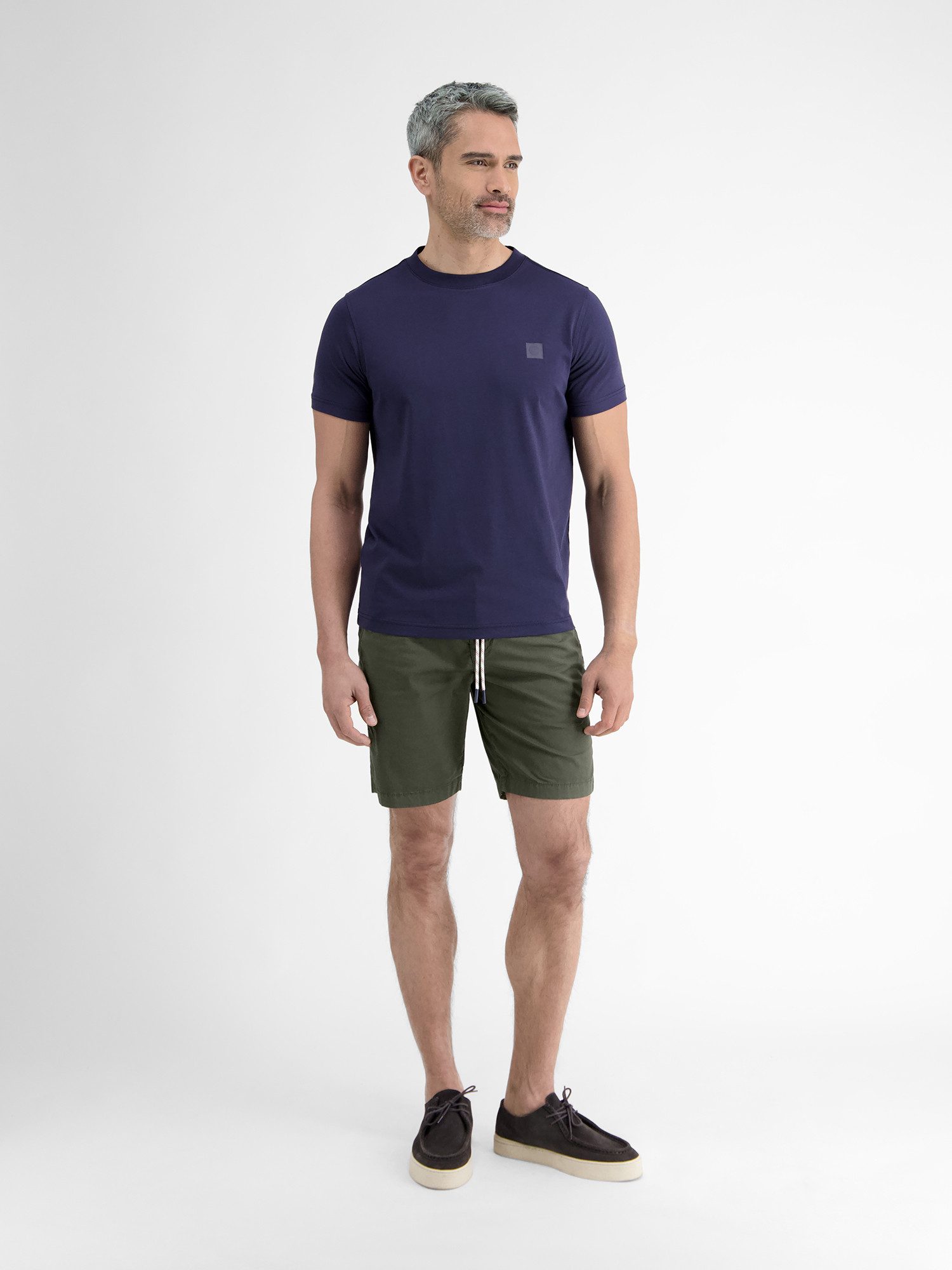 Lerros Bermuda LERROS lichte twill bermuda voor heren