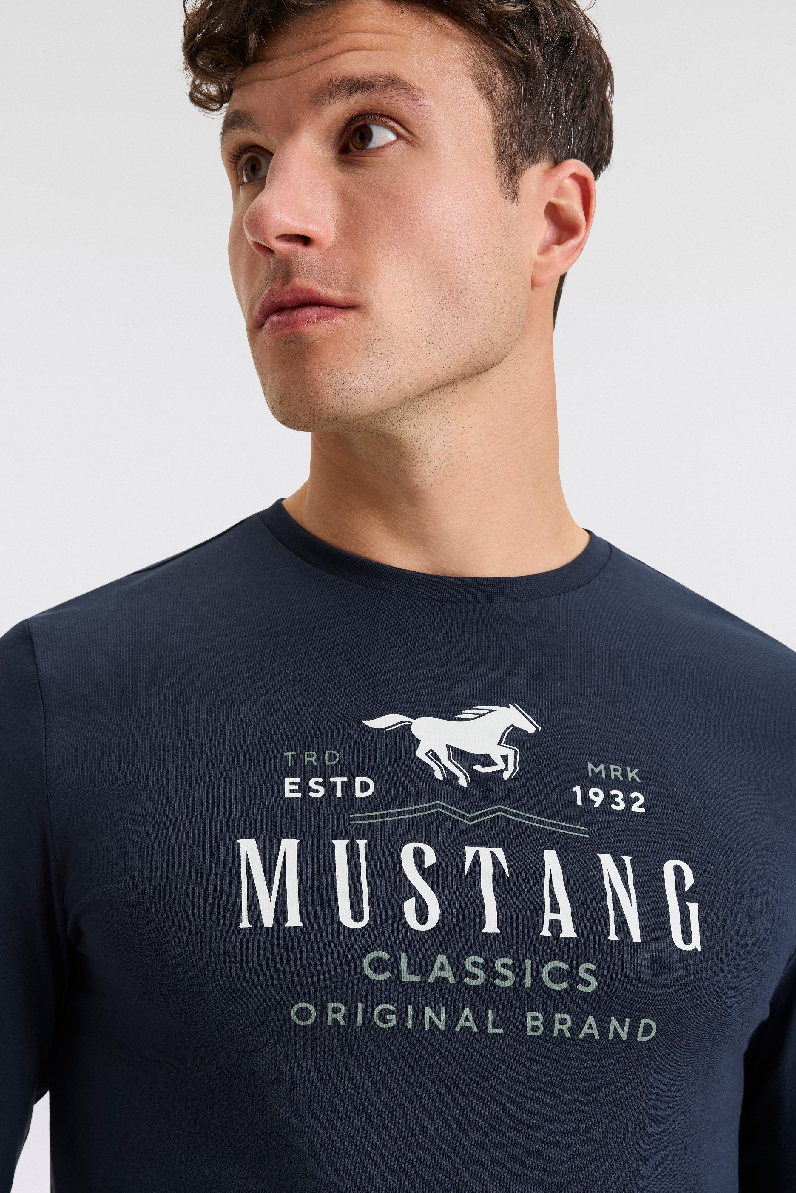 MUSTANG Shirt met lange mouwen Style Adrian