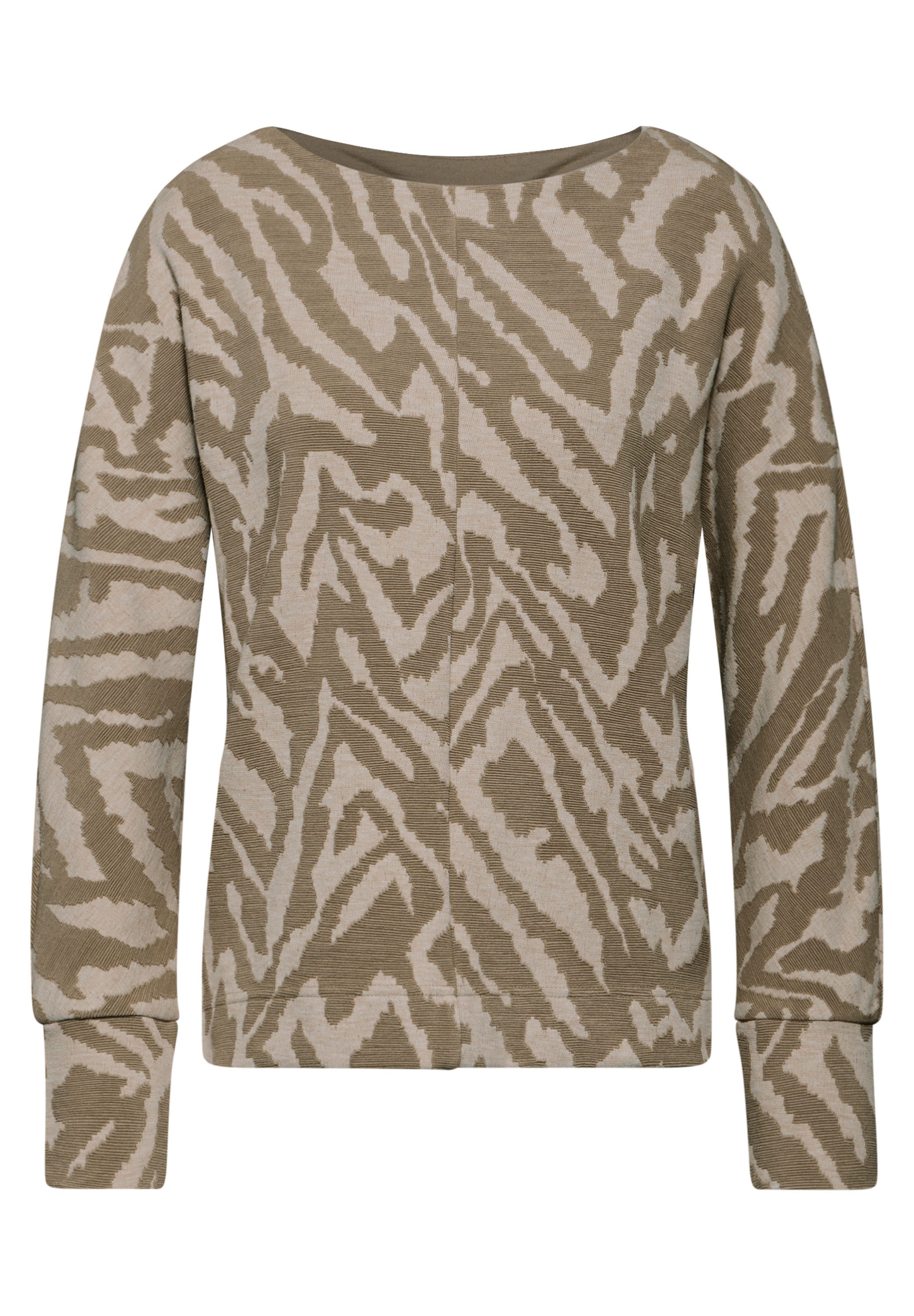 STREET ONE Jacquardtrui met two-tone jacquard