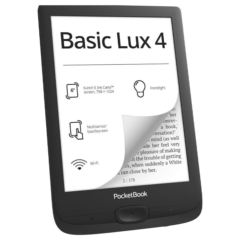 PocketBook E-reader Basic Lux 4, 6"