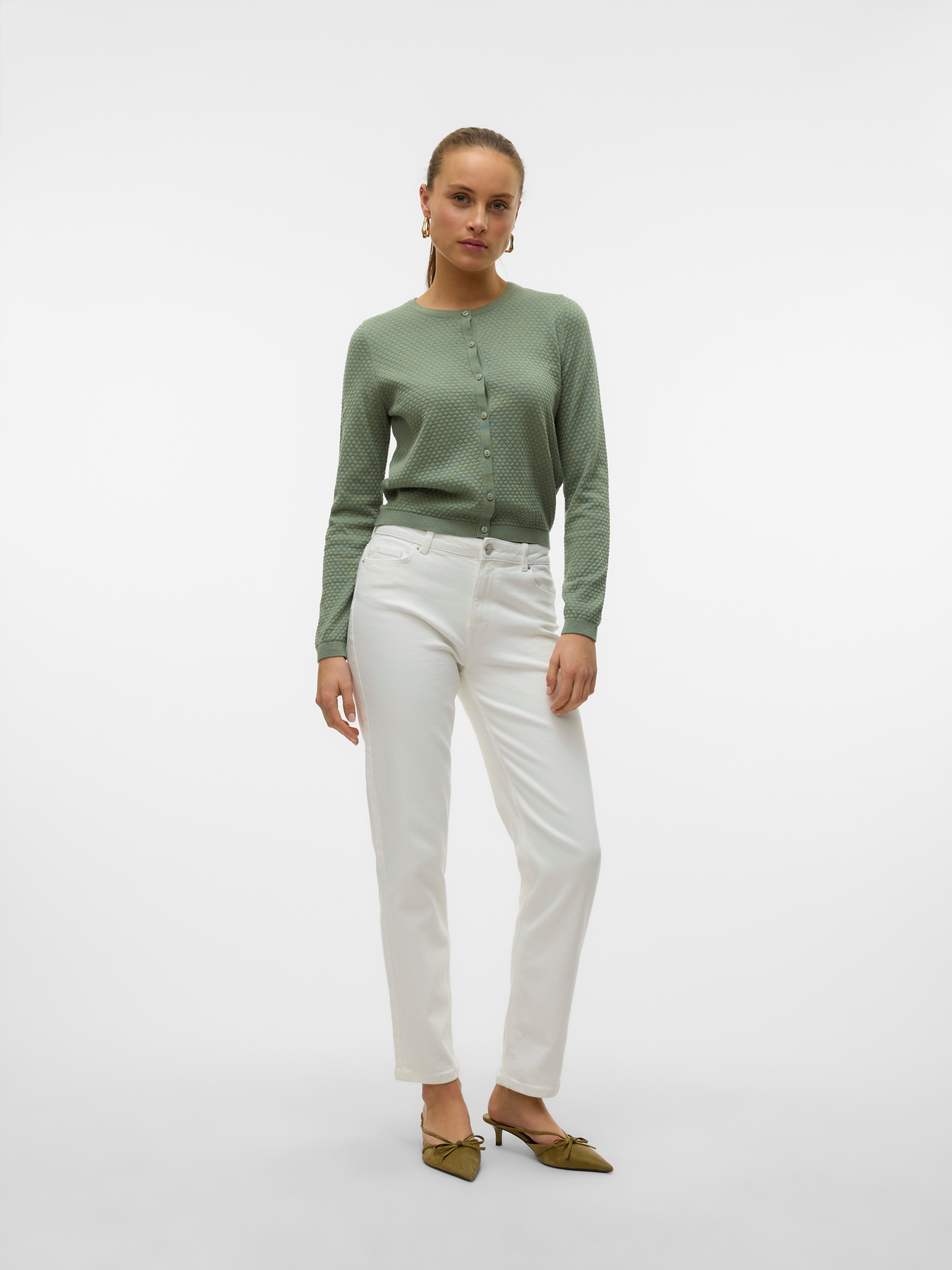 Vero Moda Vest VMCARE STRUCTURE LS BUTTON CARDIGAN