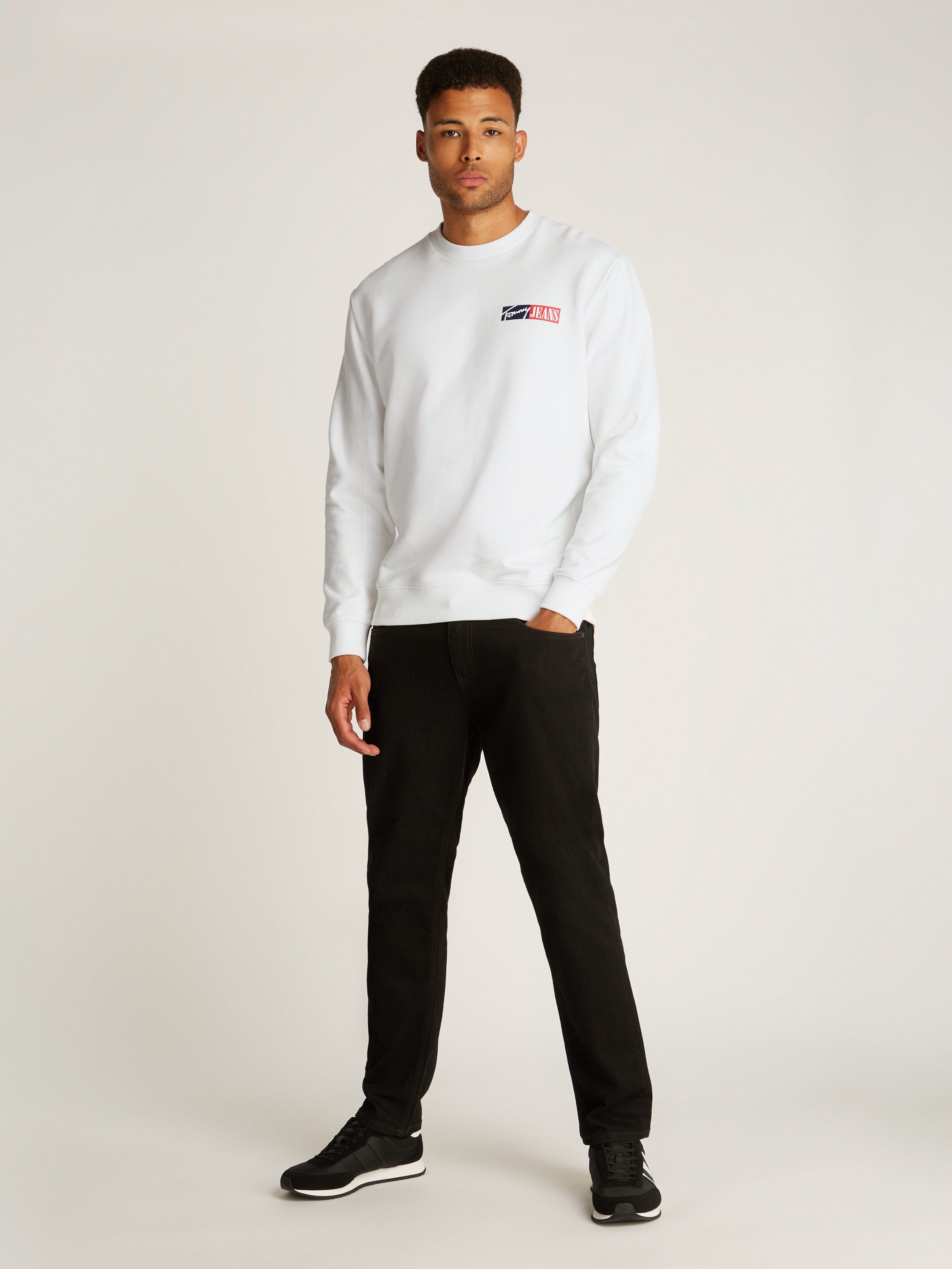 TOMMY JEANS Sweatshirt TJM REG ENTRY GRAPHIC CREW EXT