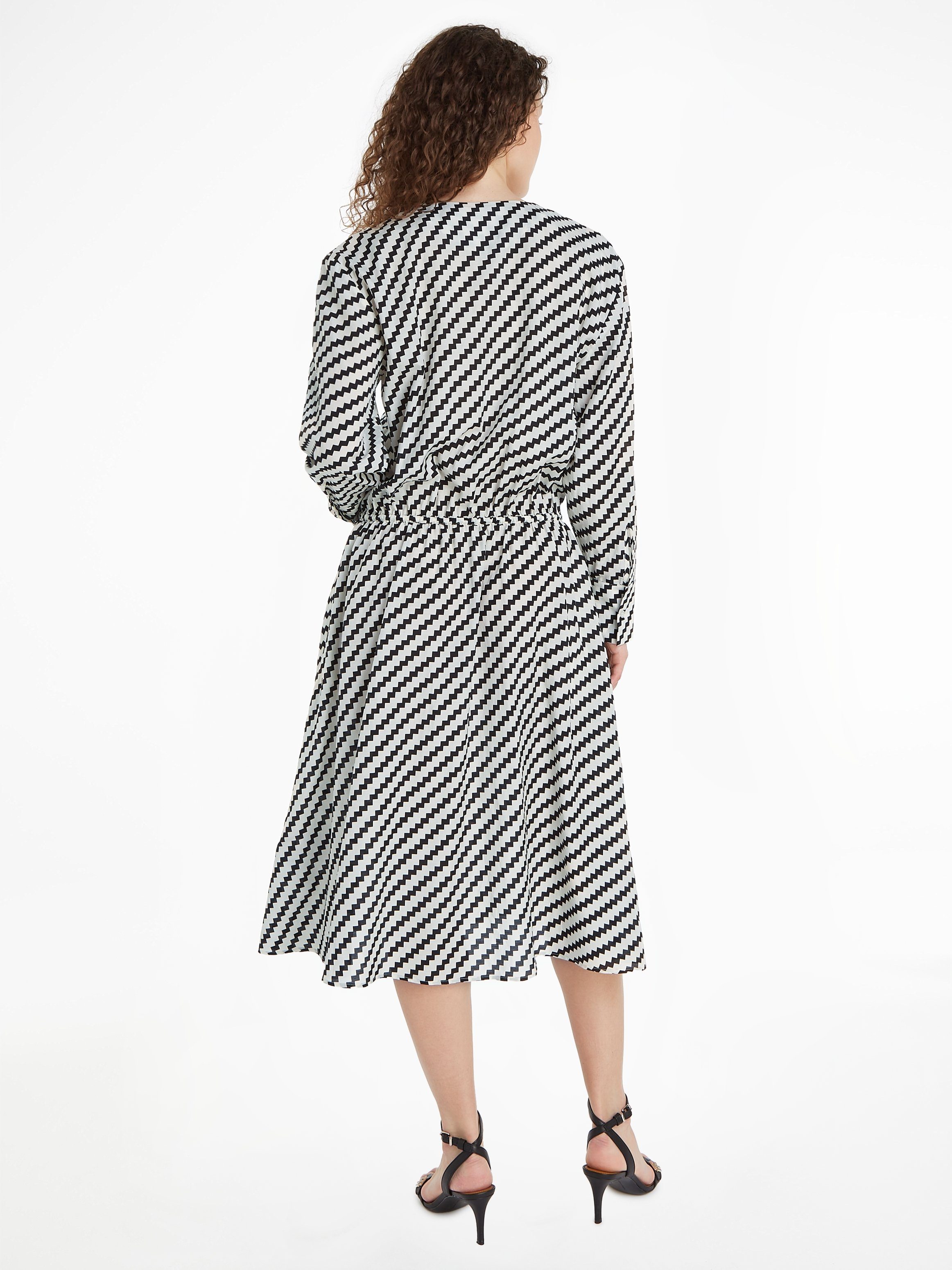 Tommy Hilfiger Blousejurk met tommy hilfiger merklabel