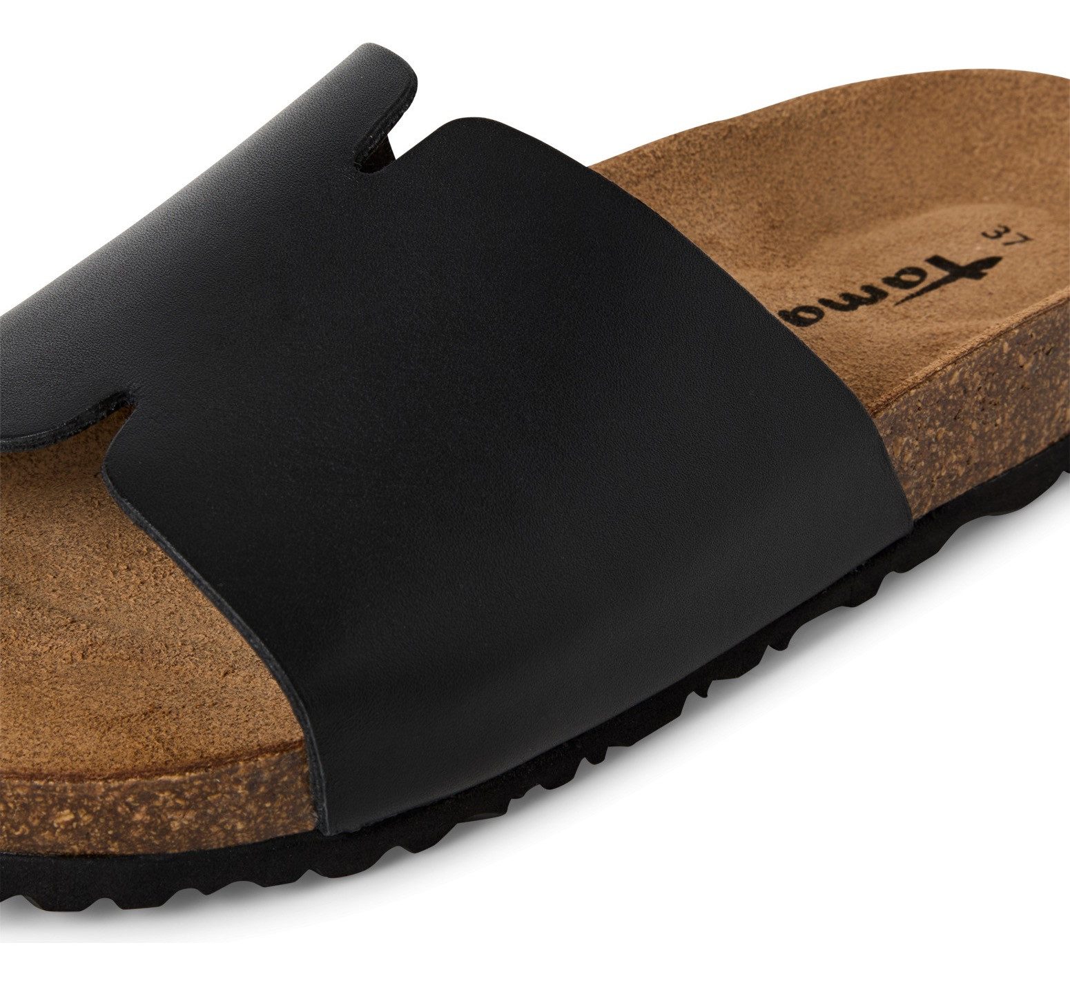 Tamaris Slippers , zomerschoen, flats, instapschoen met brede band