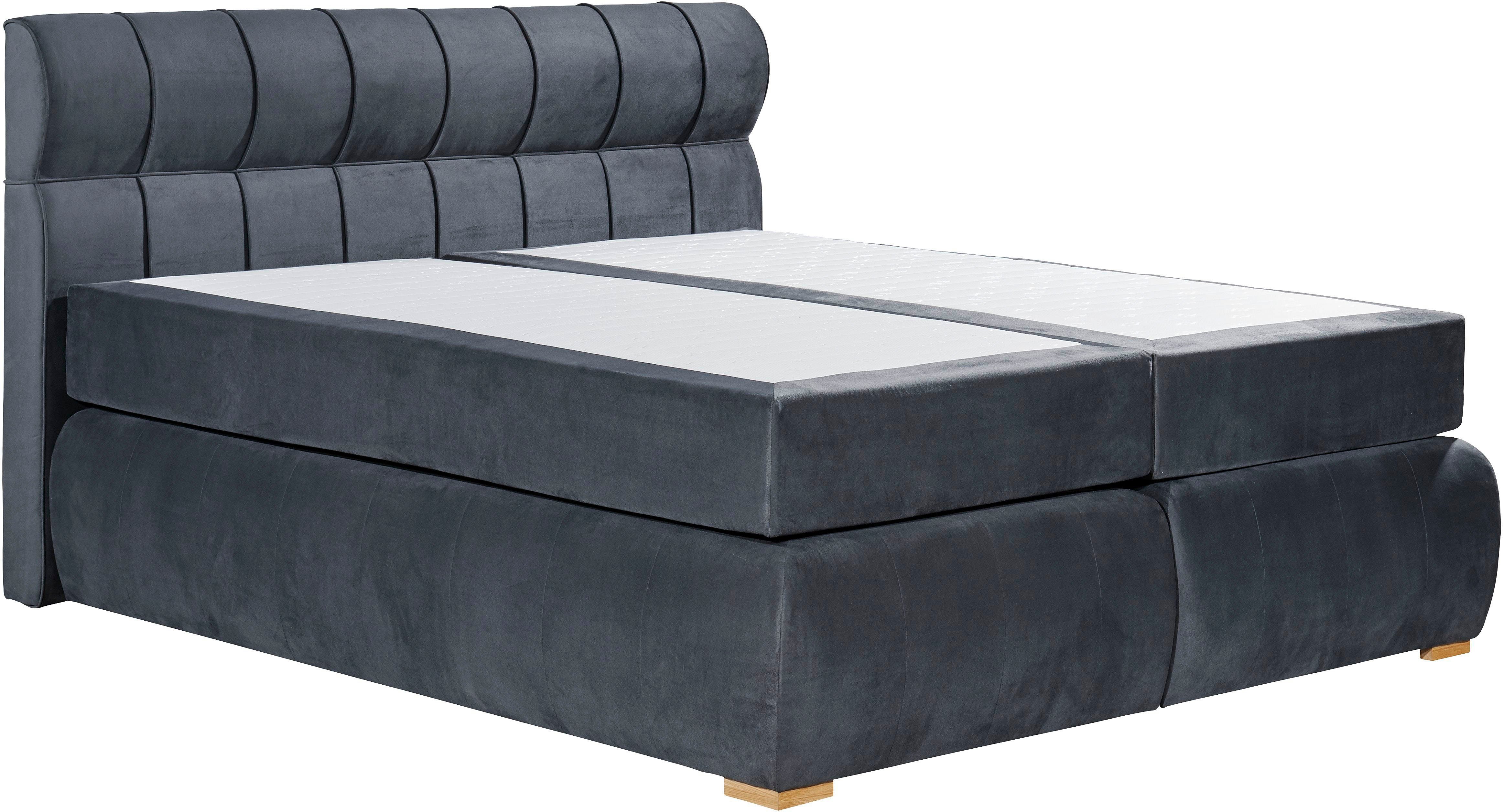 Places of Style Boxspring Felicia in h4, incl. matrastopper en bedbox