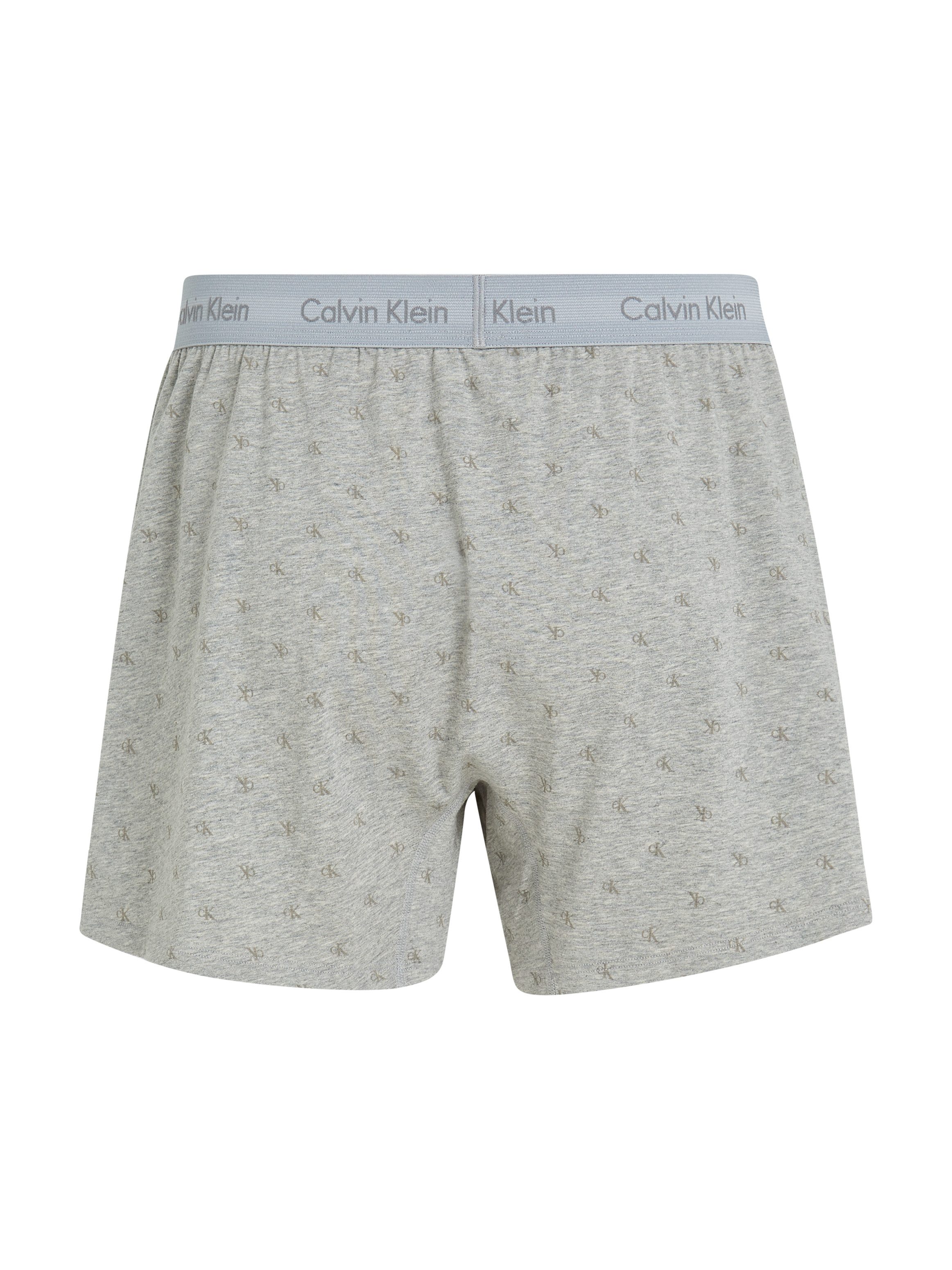 Calvin Klein Pyjamashort BOXER TRAD met all-over print
