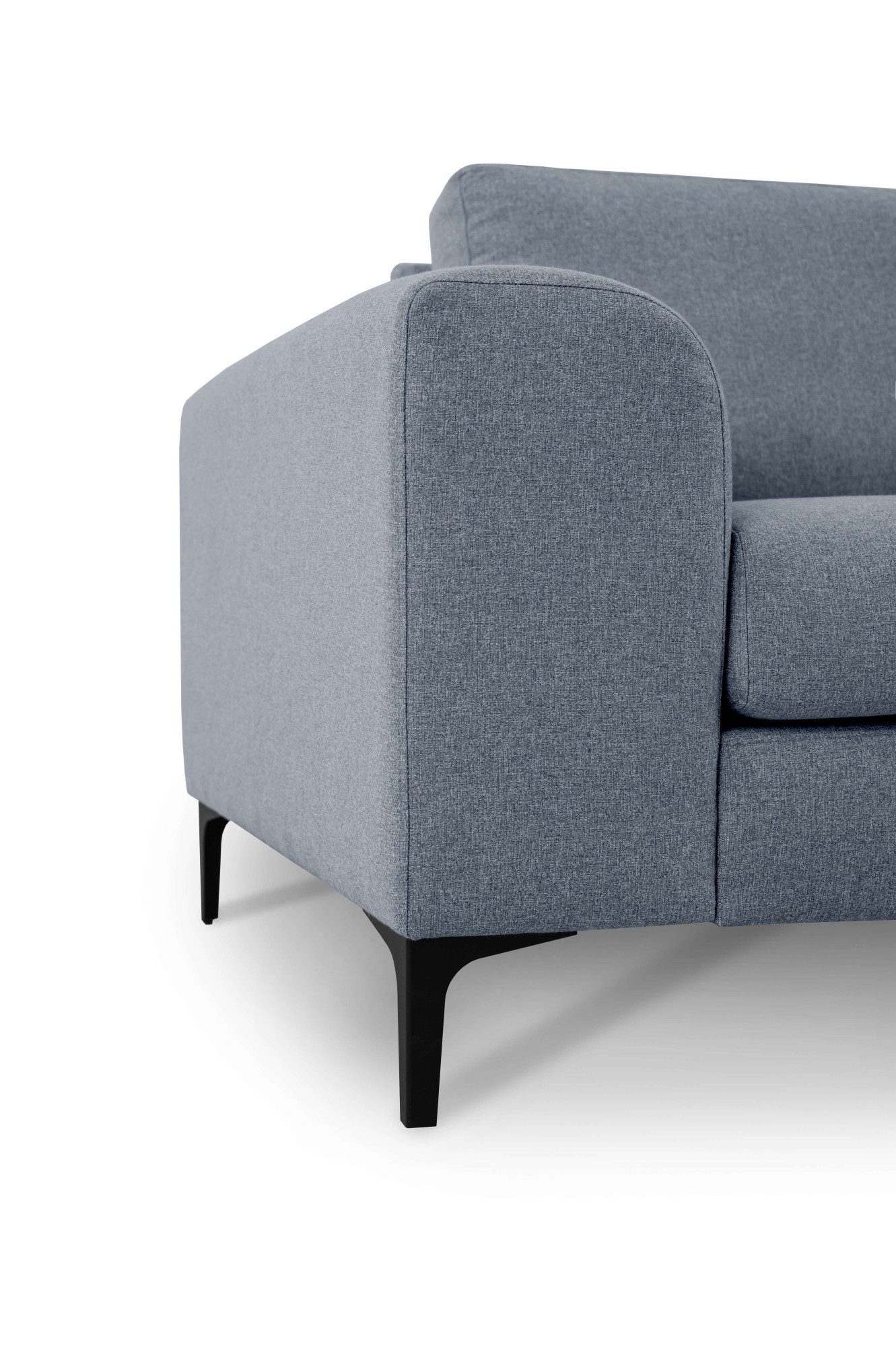 INOSIGN Hoekbank Henry met metalen poten, in een modern design
