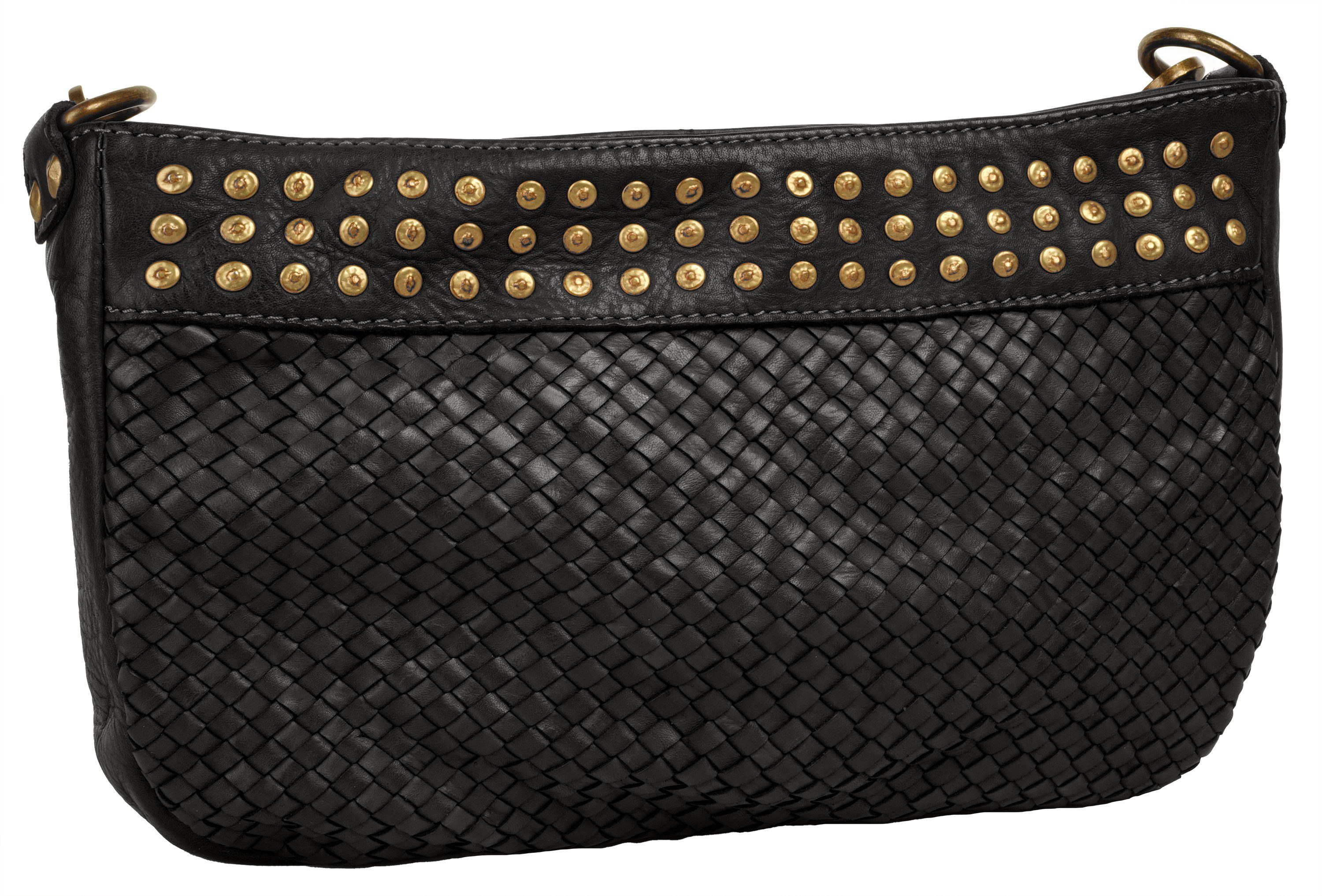 Samantha Look Schoudertas echt leer, made in italy