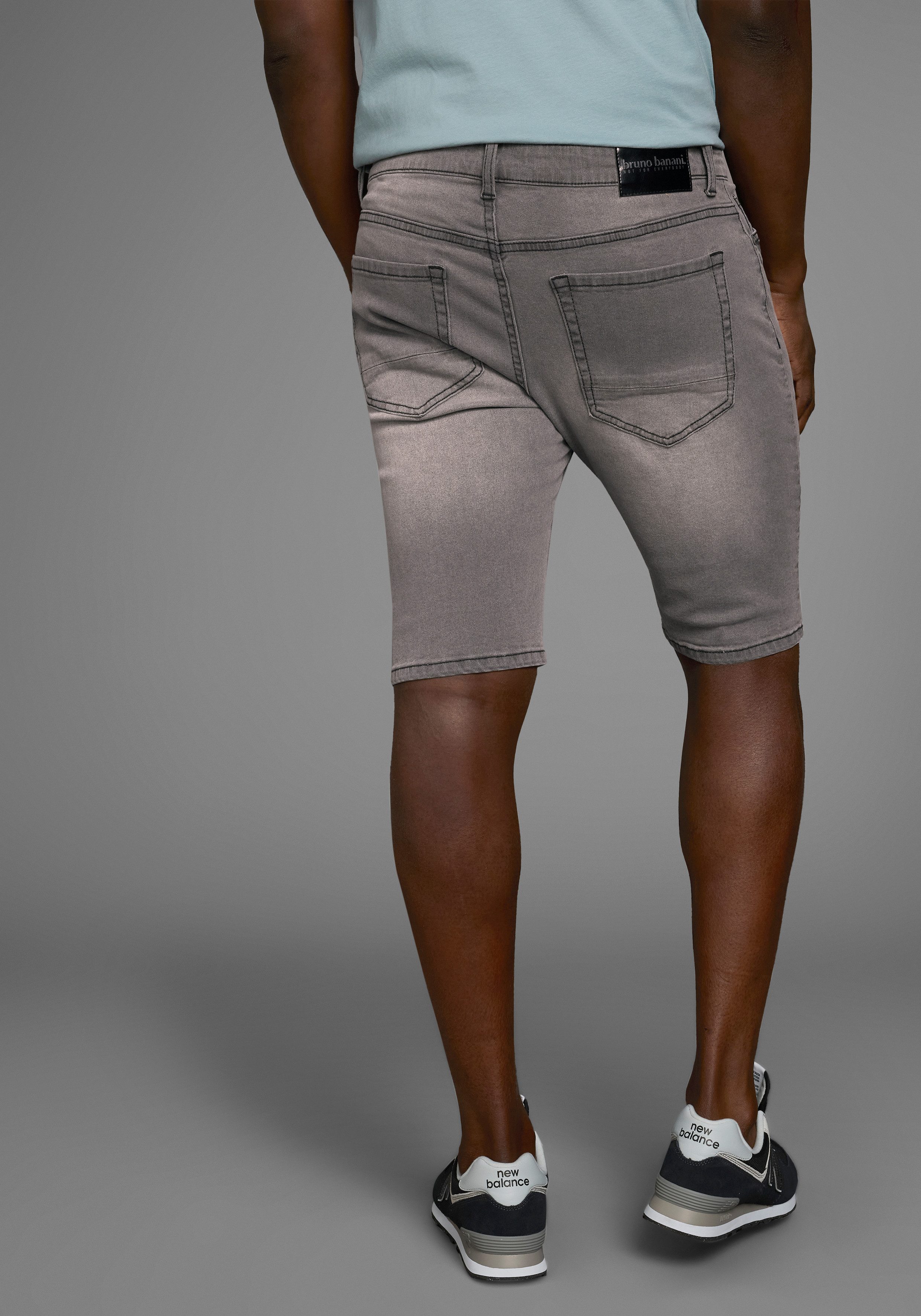 Bruno Banani Jeansshort Hutch-Shorts lage taillehoogte