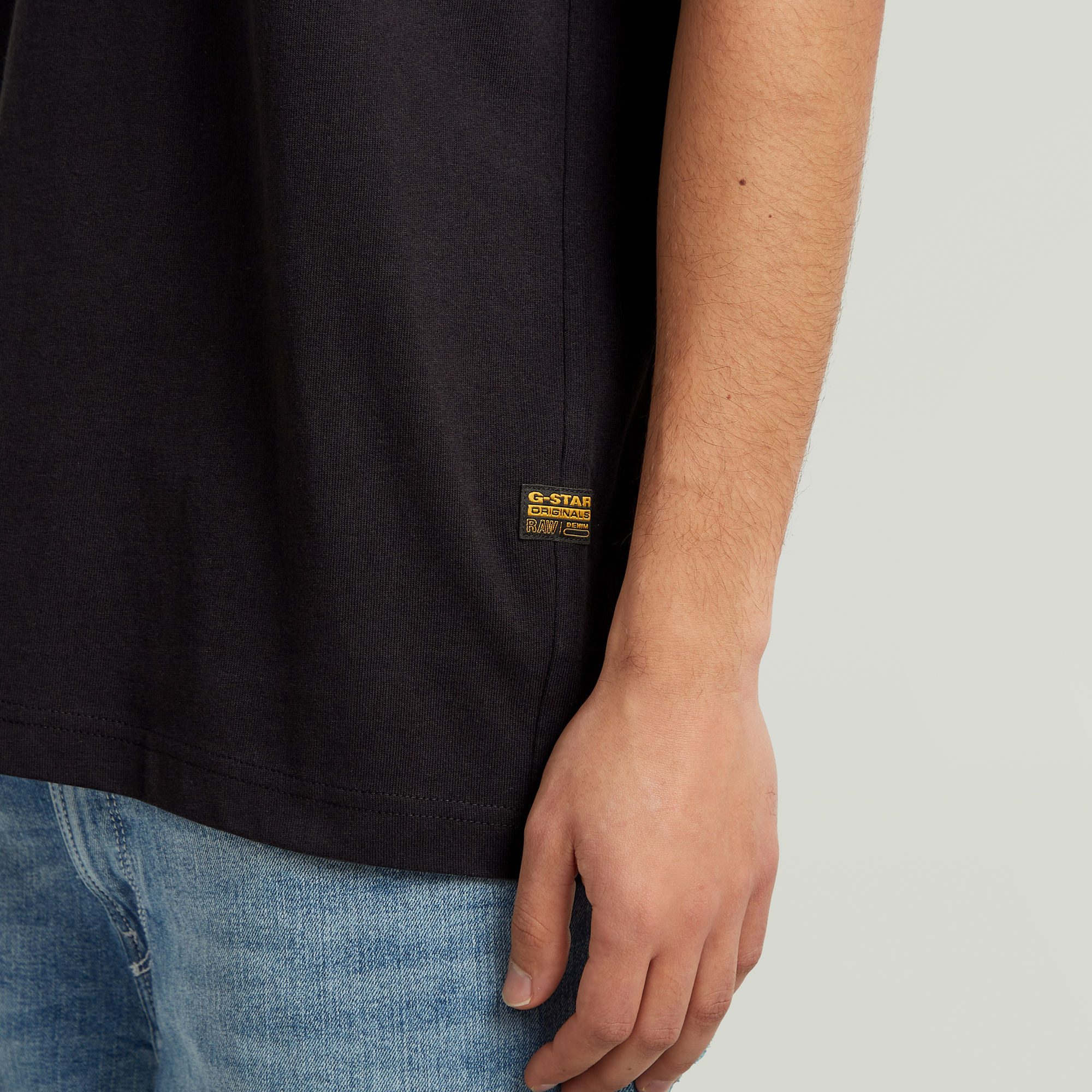 G-Star RAW T-shirt Spray G Logo met ronde hals