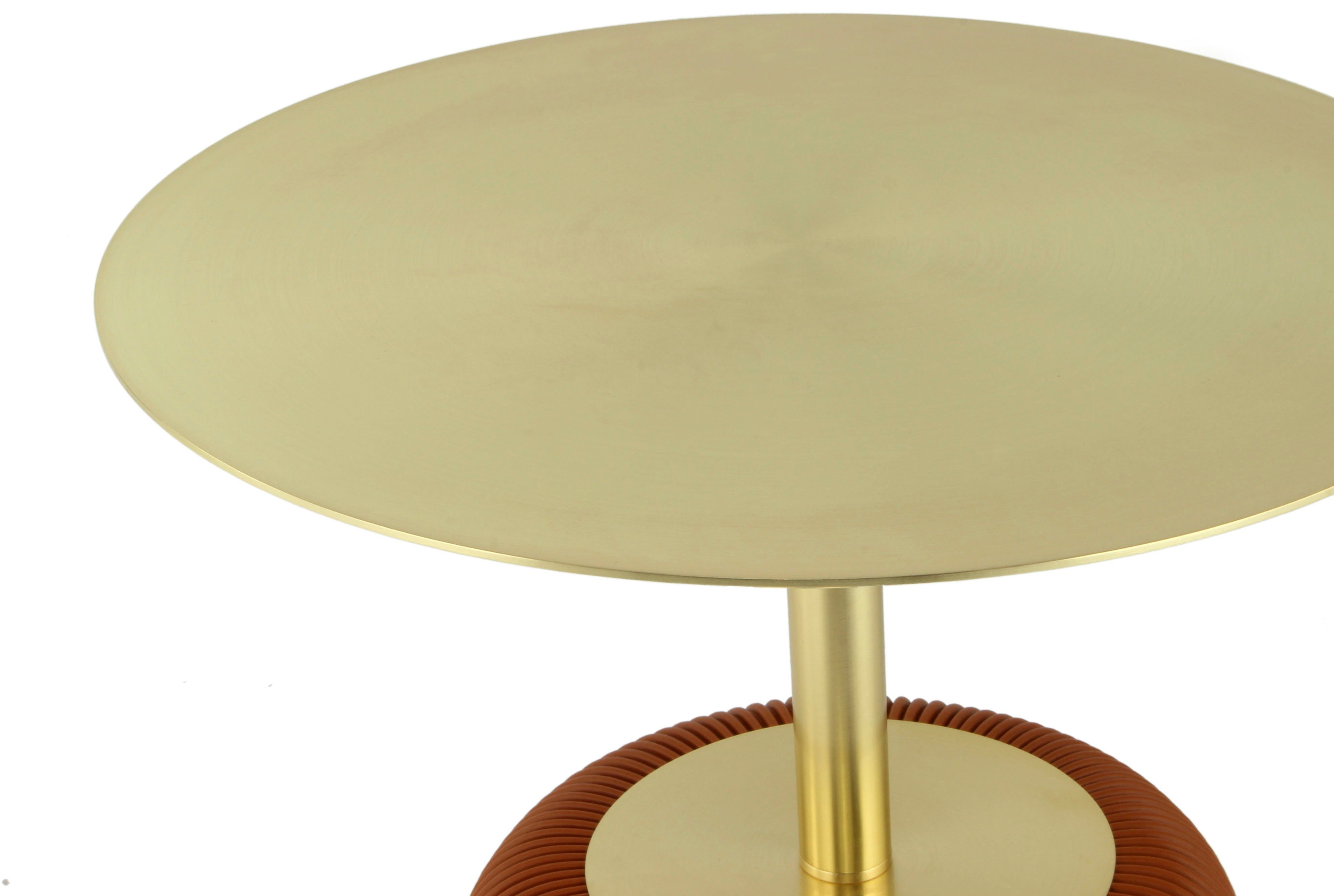 Kayoom Bijzettafel Jokai 325, ijzeren frame, PU-stof bekleding, praktische opbergruimte elegant, stevige constructie, onderhoudsvriendelijk, onderhoudsvriendelijk (1 stuk)