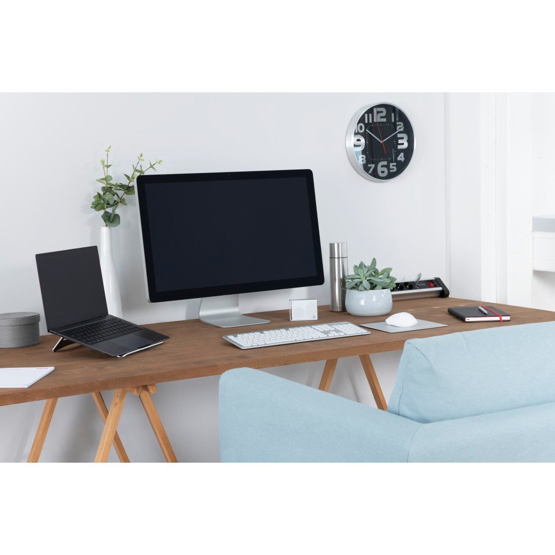 Hama Laptop standaard Laptopstandaard "Aluminium", opvouwbaar, tot 40 cm (15,6"), zilverkleur