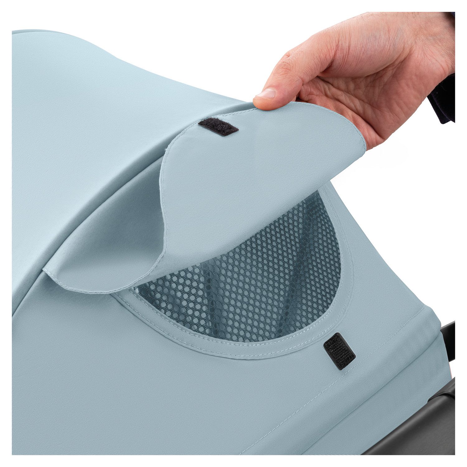 Hauck Kinder-buggy Shop N Care, Dusty Blue tot 22 kg belastbaar, compatibel met babyschaal