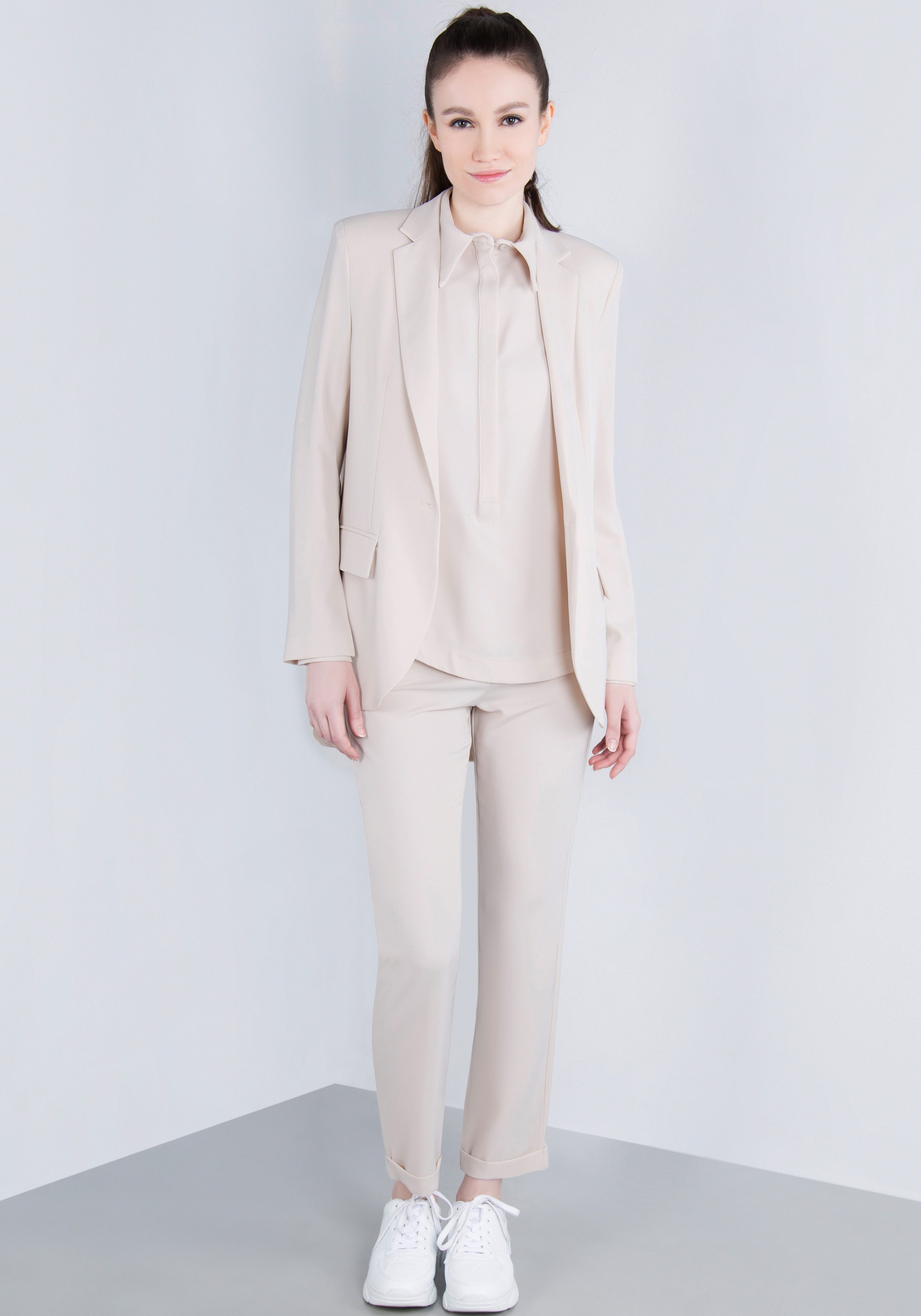 IMPERIAL Blouse met lange mouwen
