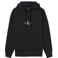 calvin klein jeans plus hoodie plus monogram logo hoodie zwart