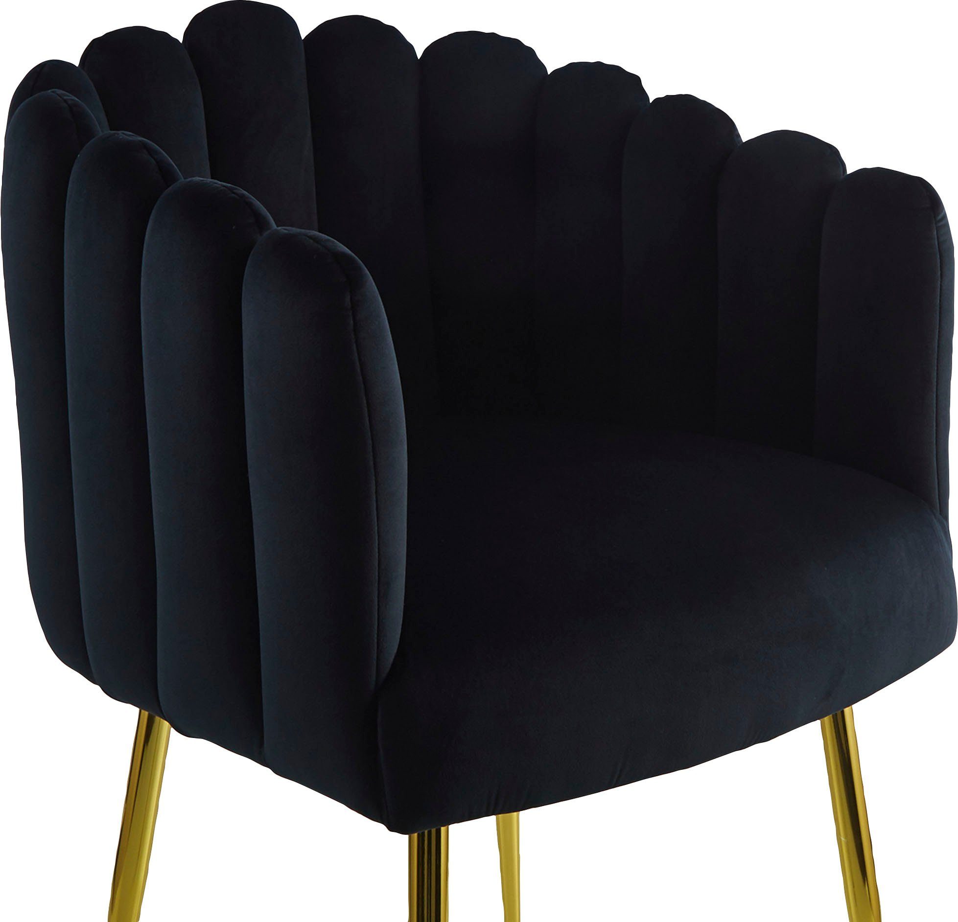 Kayoom Eetkamerstoel Stoel Mucha, decoratieve luxe stoel fluweelzachte bekleding, aantrekkelijk, verkrijgbaar in edele kleuren (1 stuk)