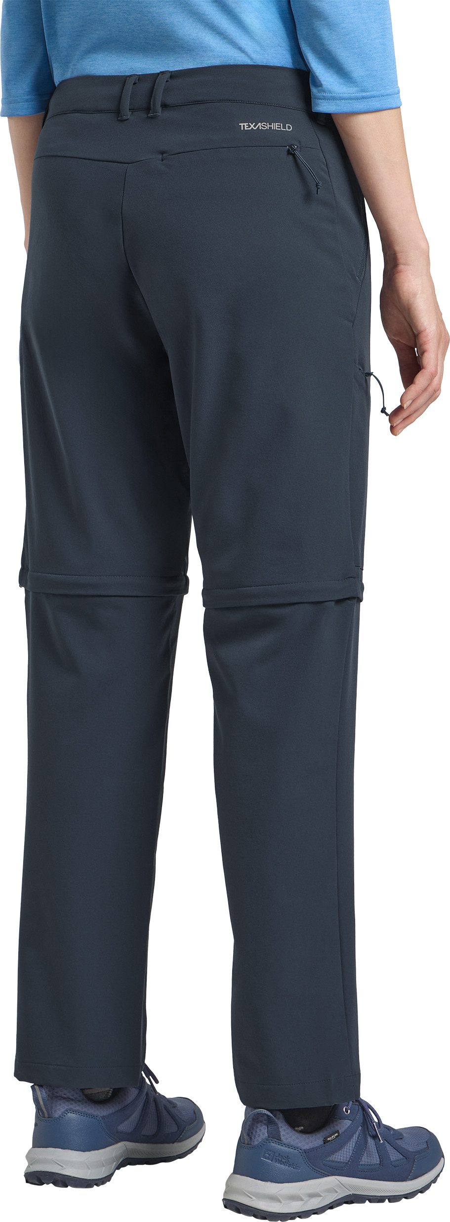 Jack Wolfskin Zip-off-broek PICO TRAIL ZIP OFF PANTS W