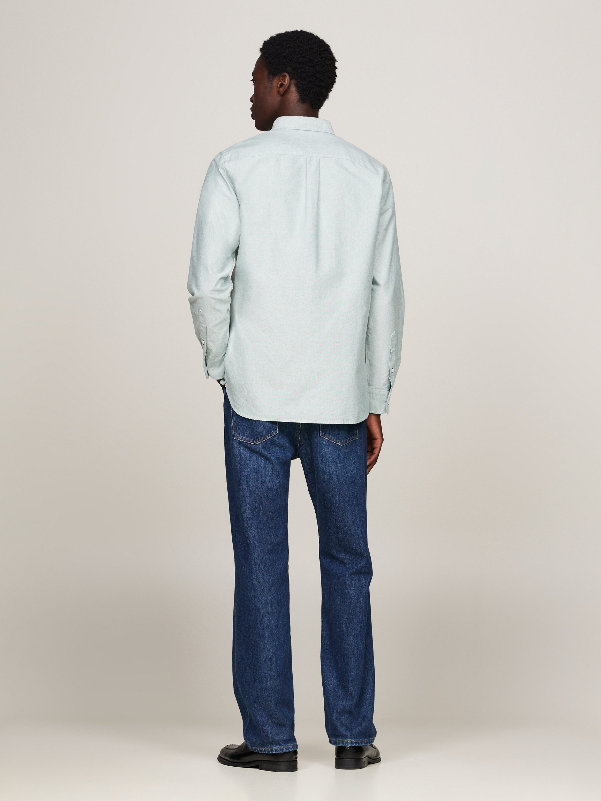 Tommy Hilfiger Overhemd met lange mouwen SOLID HERITAGE OXFORD RF SHIRT