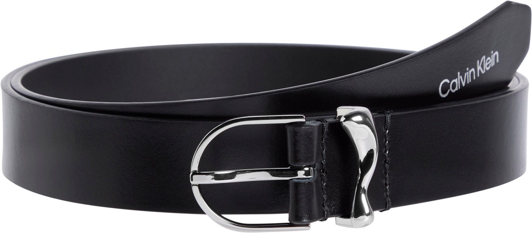 Calvin Klein Leren riem CK MUST ORGANIC LOOP BELT 25MM