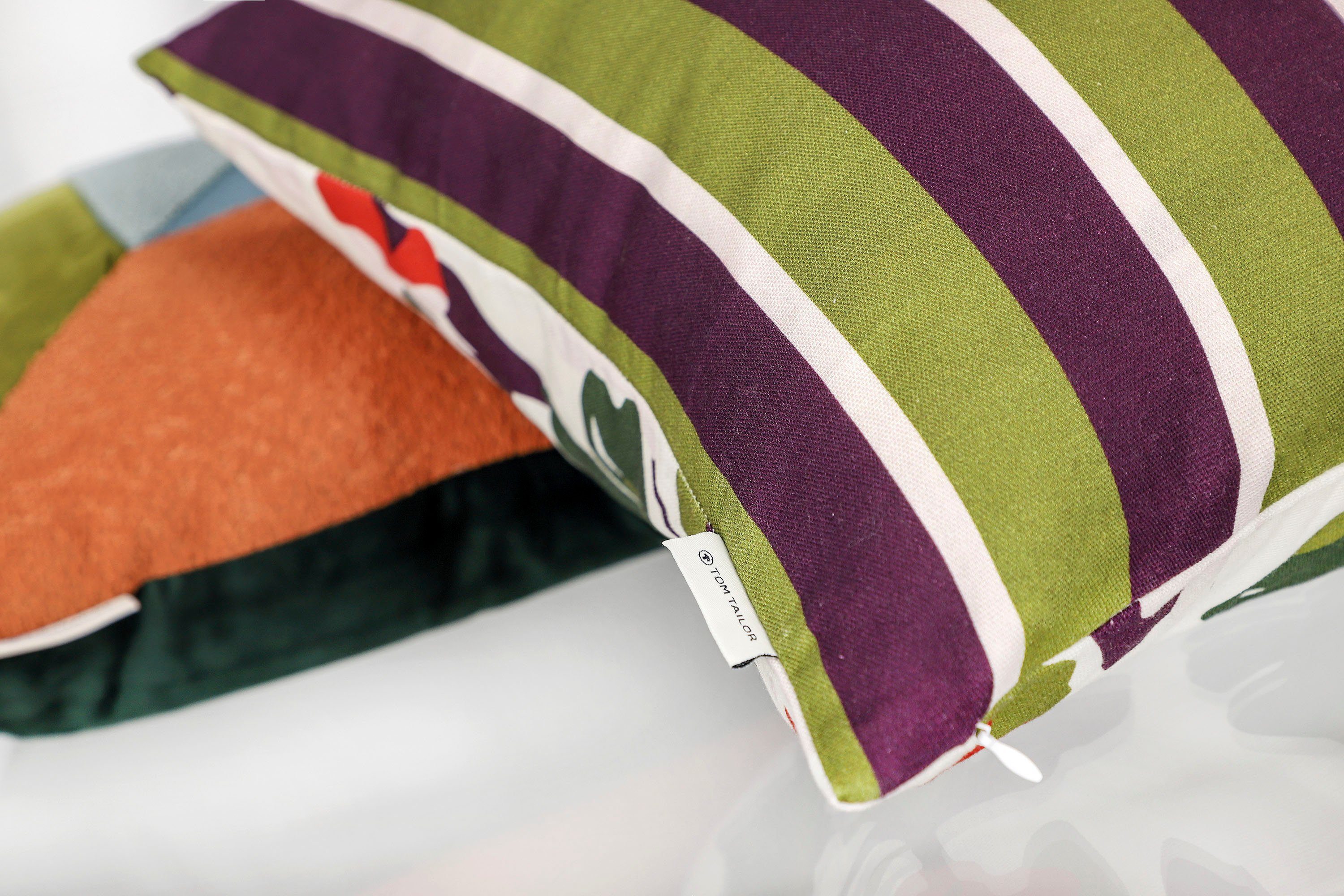 TOM TAILOR HOME Kussenhoes Flowery