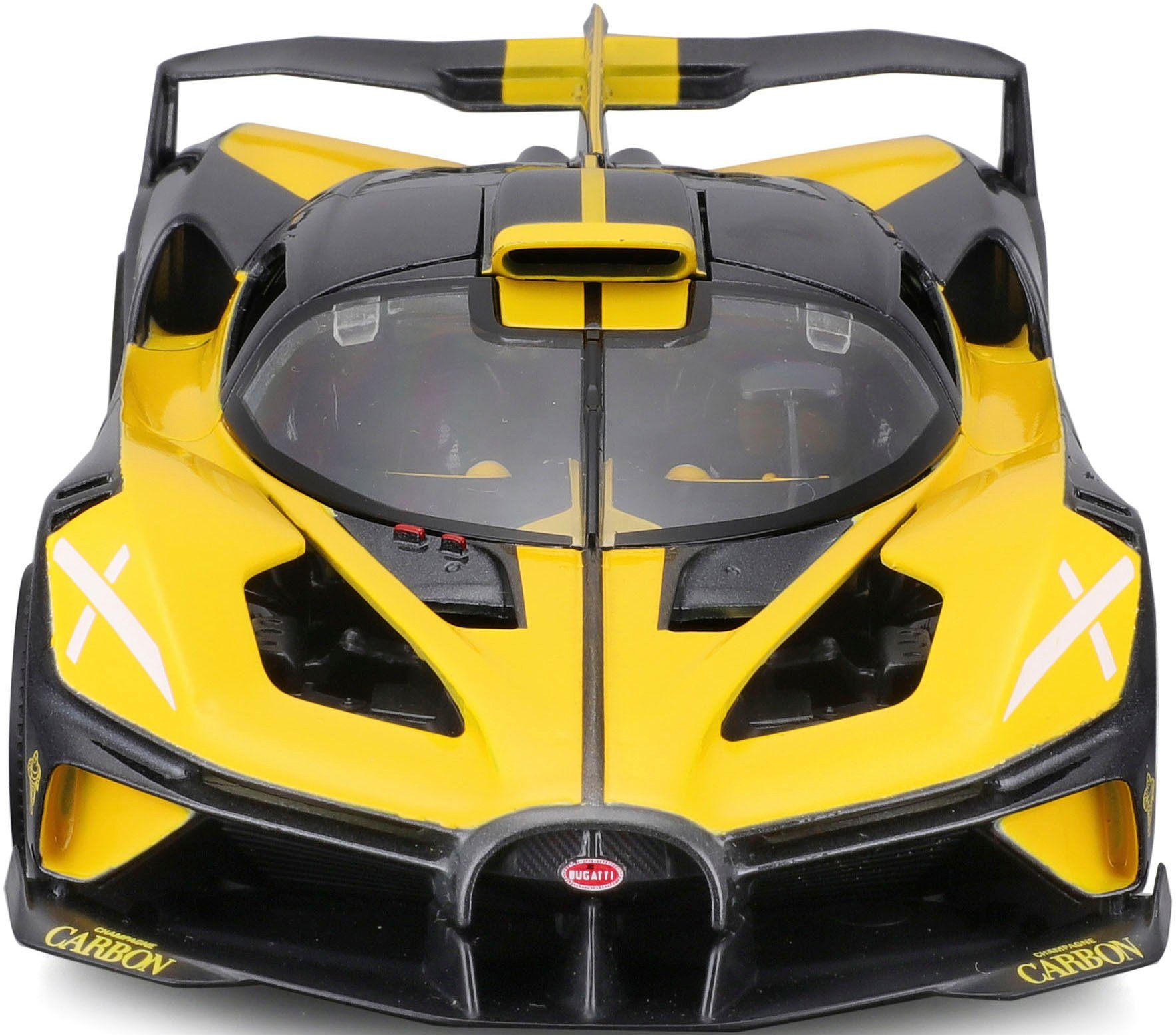 Maisto® Auto op schaal Bugatti Bolide, geel