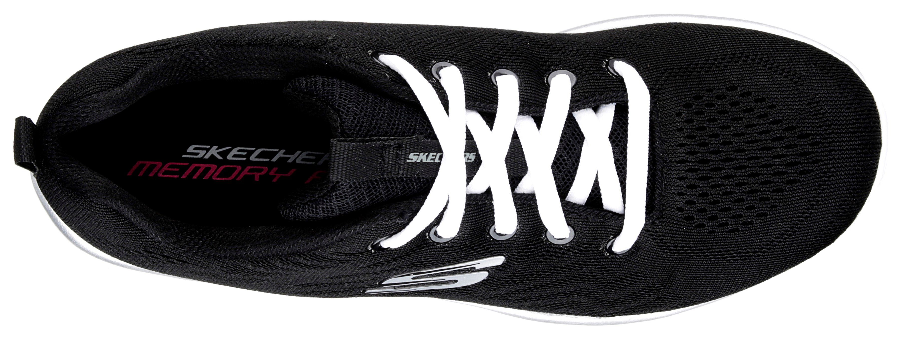 Skechers Sneakers Graceful - Get Connected Vrijetijdsschoen, lage schoen, veterschoen in schoenwijdte G (wijd)