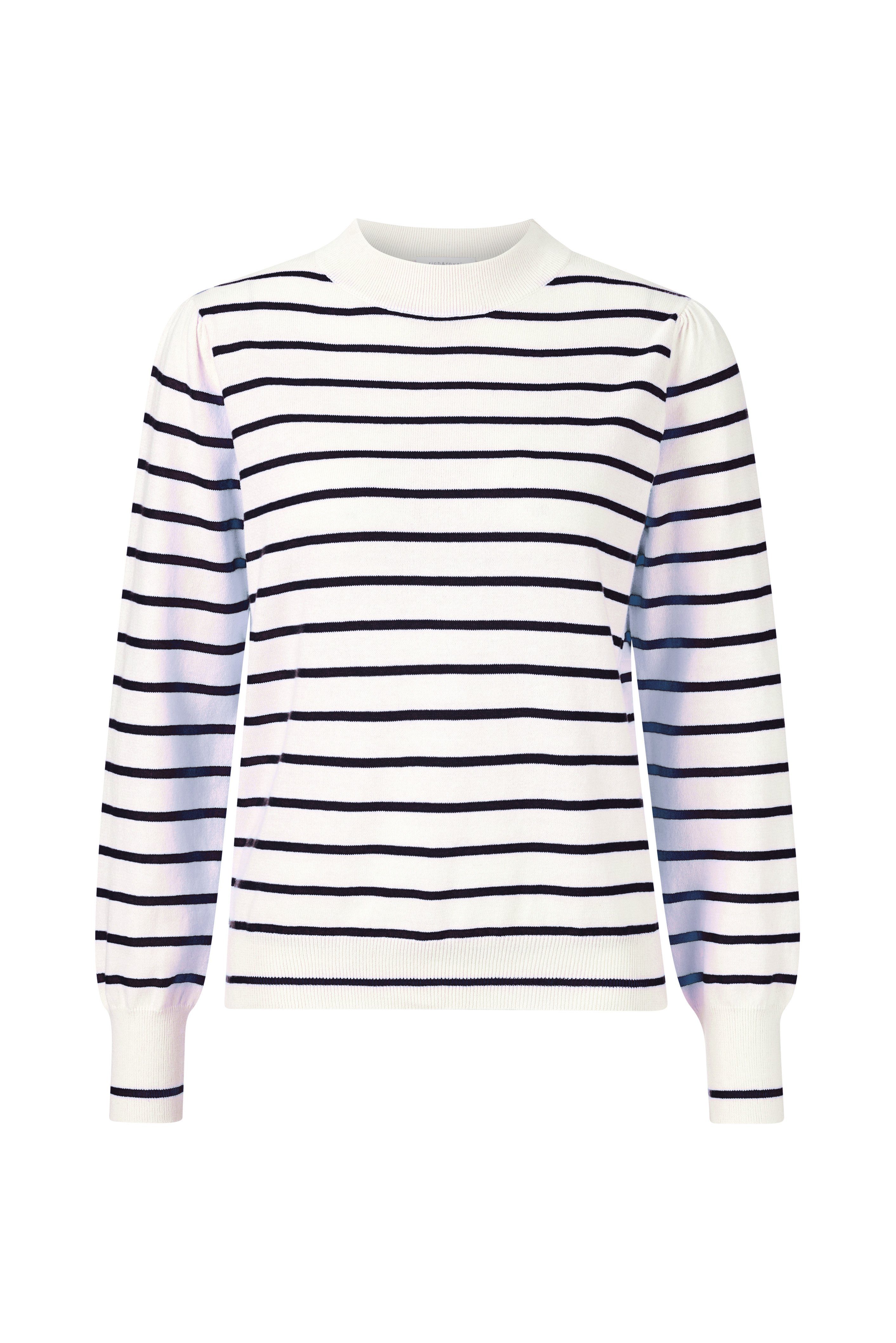 Rich & Royal Gebreide trui met mock-neck