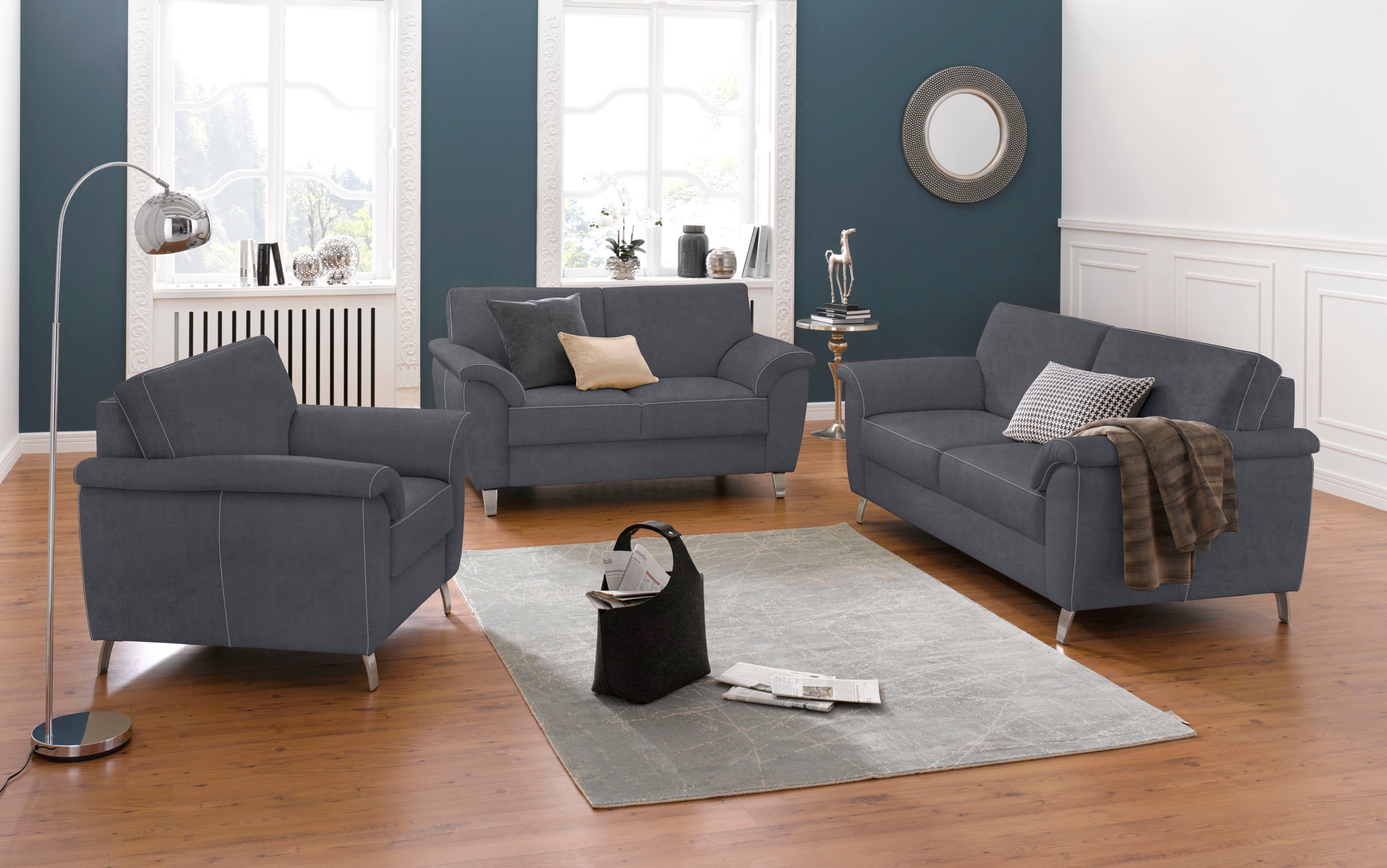 sit&more 2,5-zitsbank Texel inclusief binnenvering