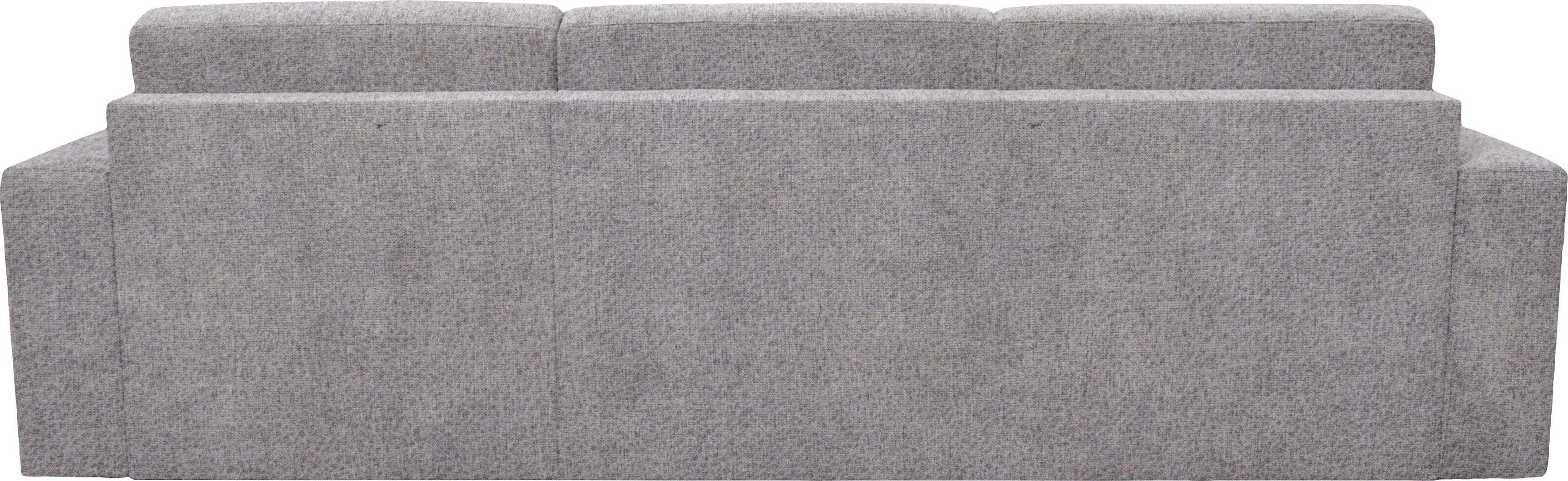 Home affaire Hoekbank Roma "M" matras hoogte 14 cm, slaapfunctie, met ondervering,