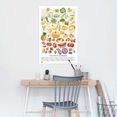 reinders! poster fruit en groenten multicolor