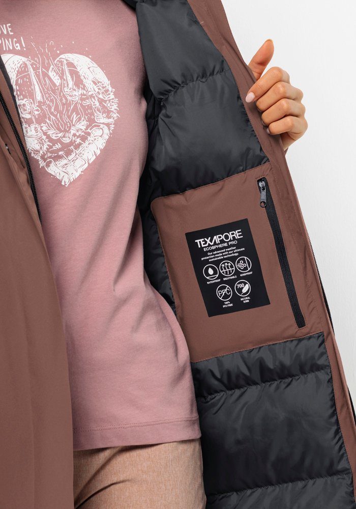 Jack Wolfskin Functionele jas LUISENPLATZ COAT W