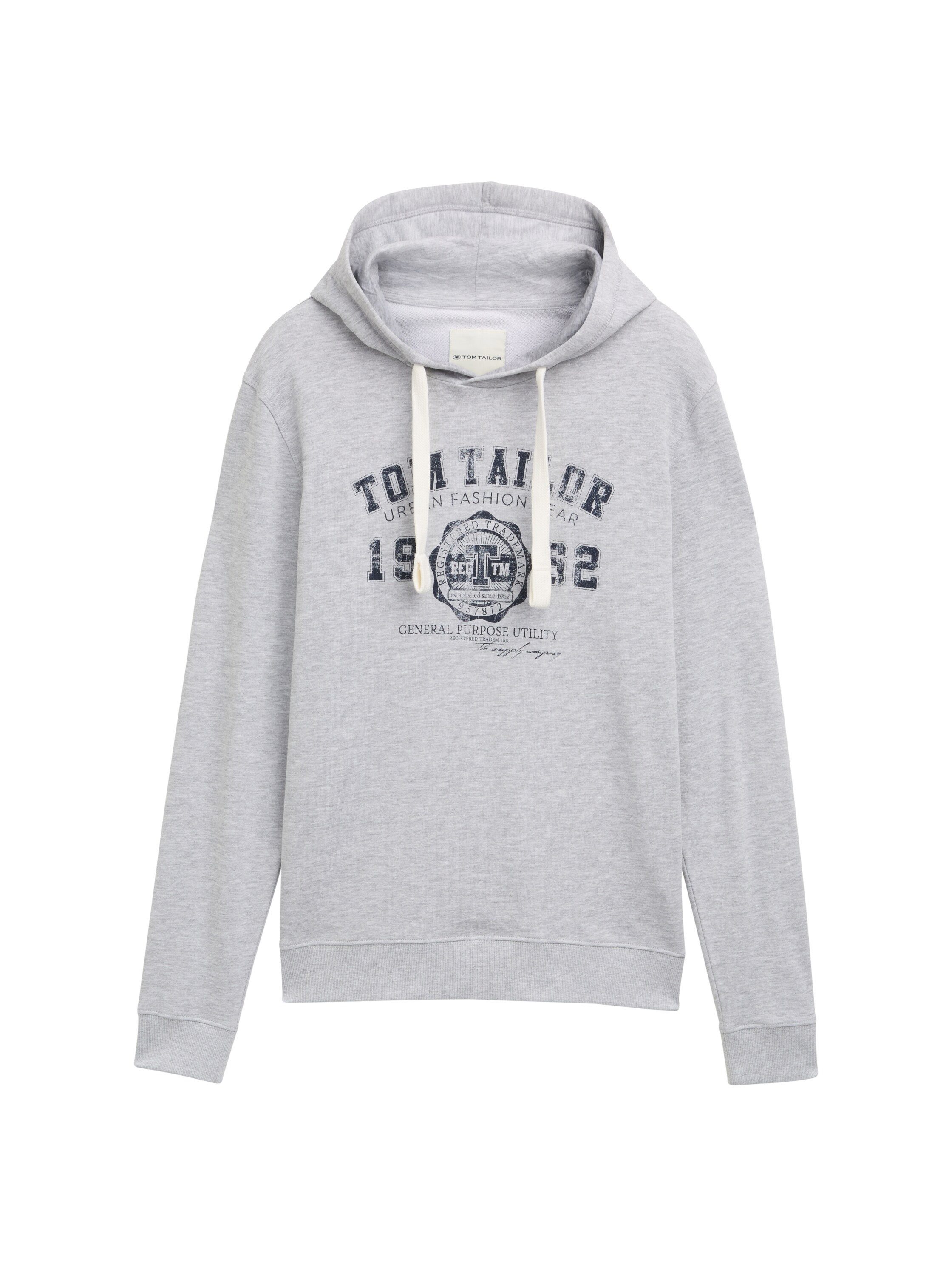 Tom Tailor Hoodie met logoprint