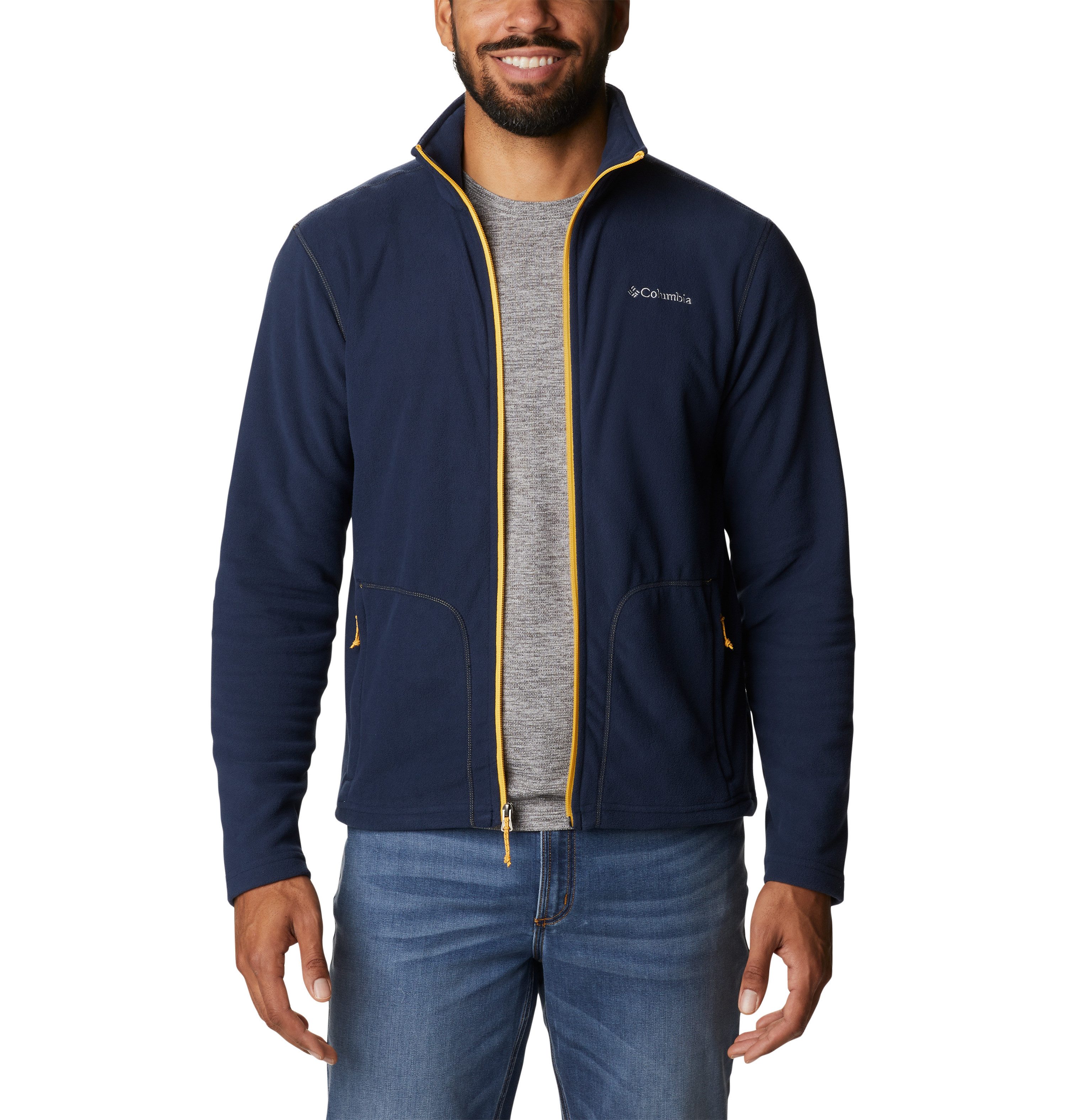 Columbia Fleecejack Fast Trek™ Light FZ fleece met contrastkleurige details (1 stuk)