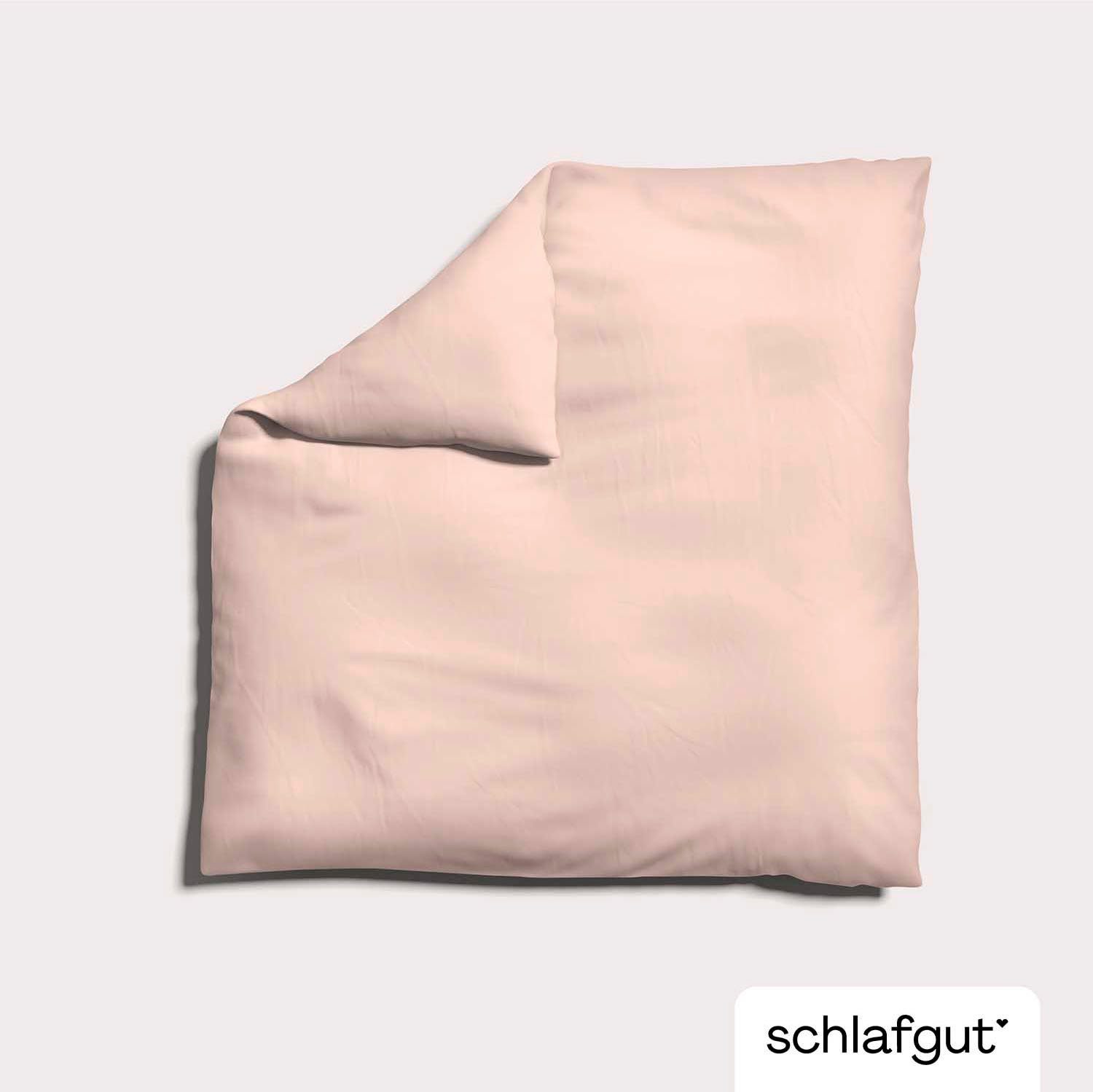 Schlafgut Dekbedovertrek Woven Satin bijzonder dicht geweven, mix & match: bijpassende kussenhoes verkrijgbaar (1 stuk)