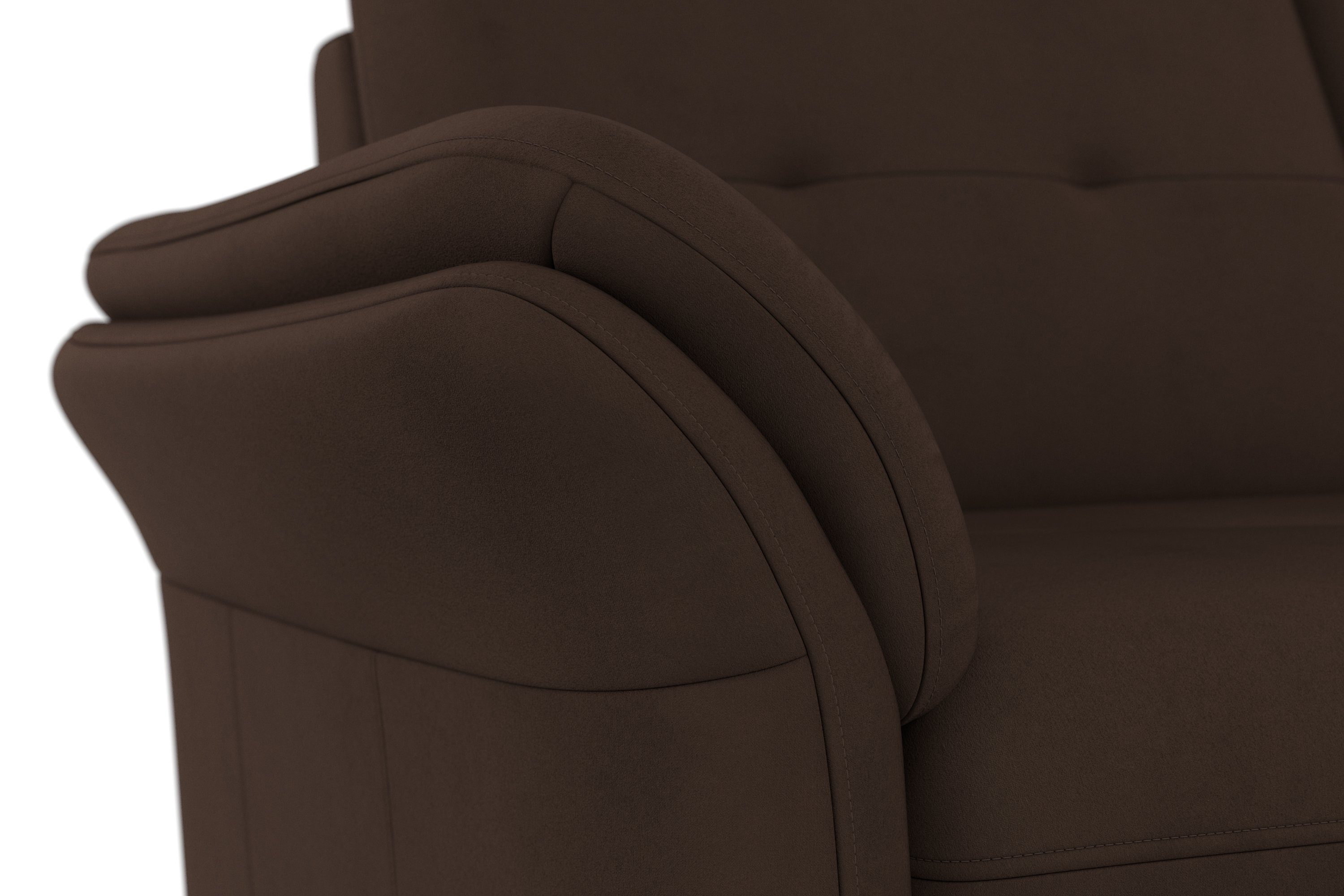 sit&more Hoekbank Göteborg Zitdiepteverstelling en binnenvering, naar keuze met slaapfunctie