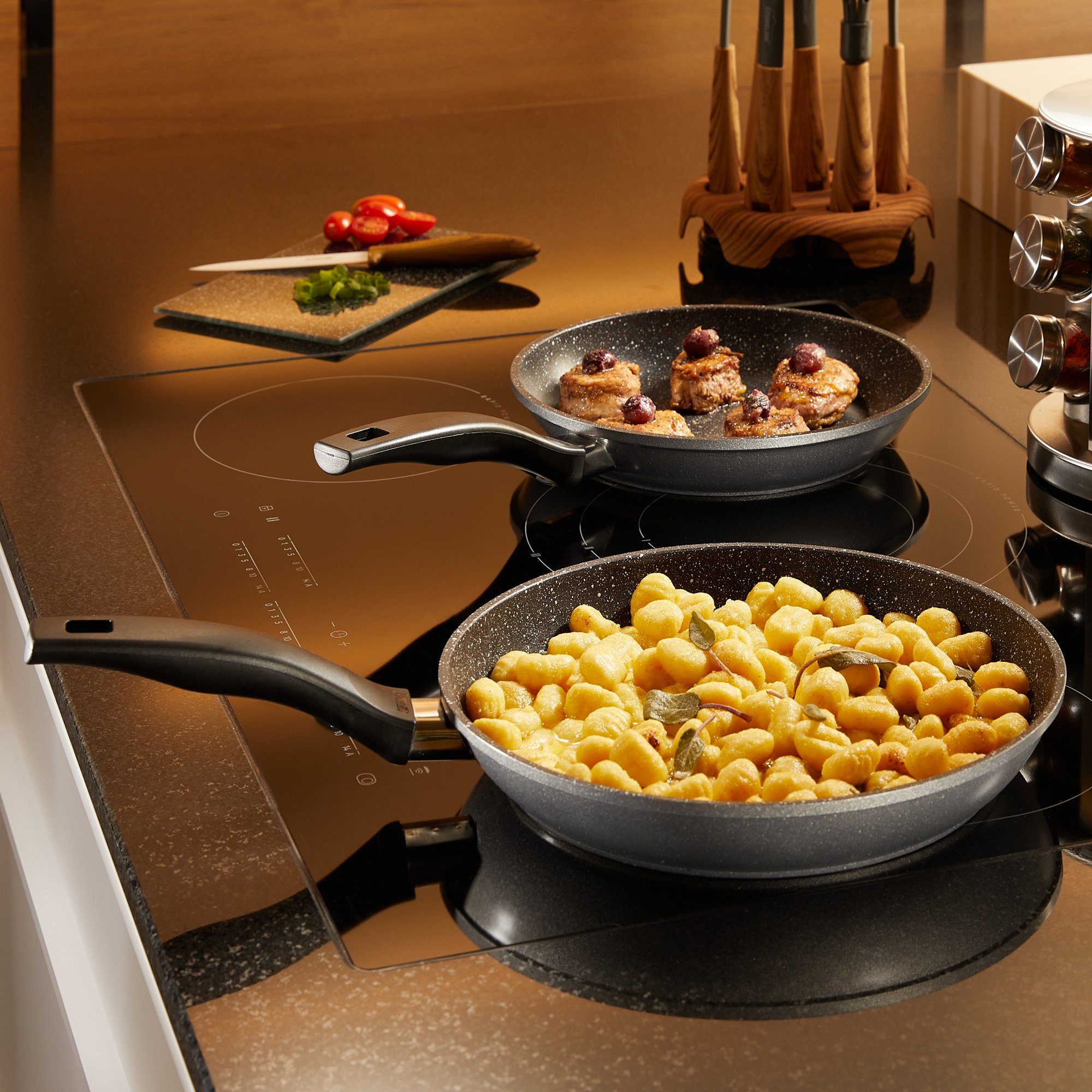 STONELINE Pannenset Inductie (set, 2-delig)
