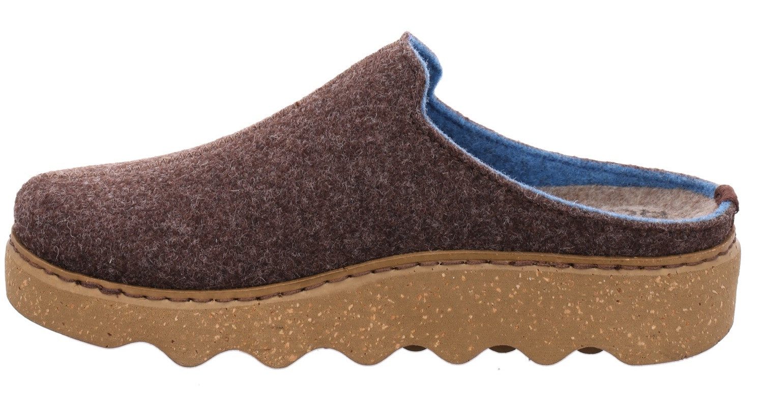 Rohde Pantoffels Foggia Homeslipper, comfortabele schoen met plateauzool