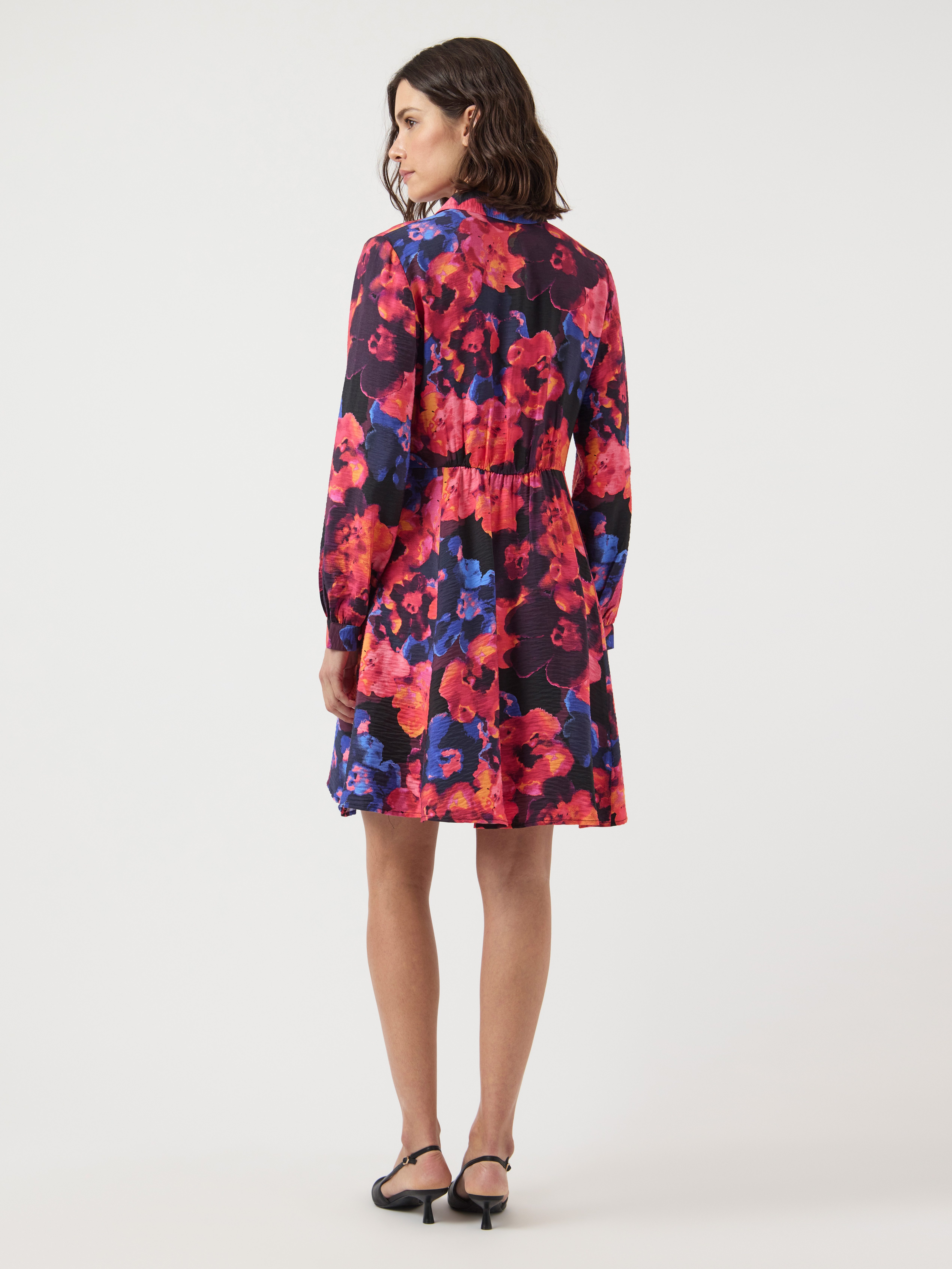 Y.A.S Jurk met overhemdkraag YASKAYA LS SHIRT DRESS S. NOOS