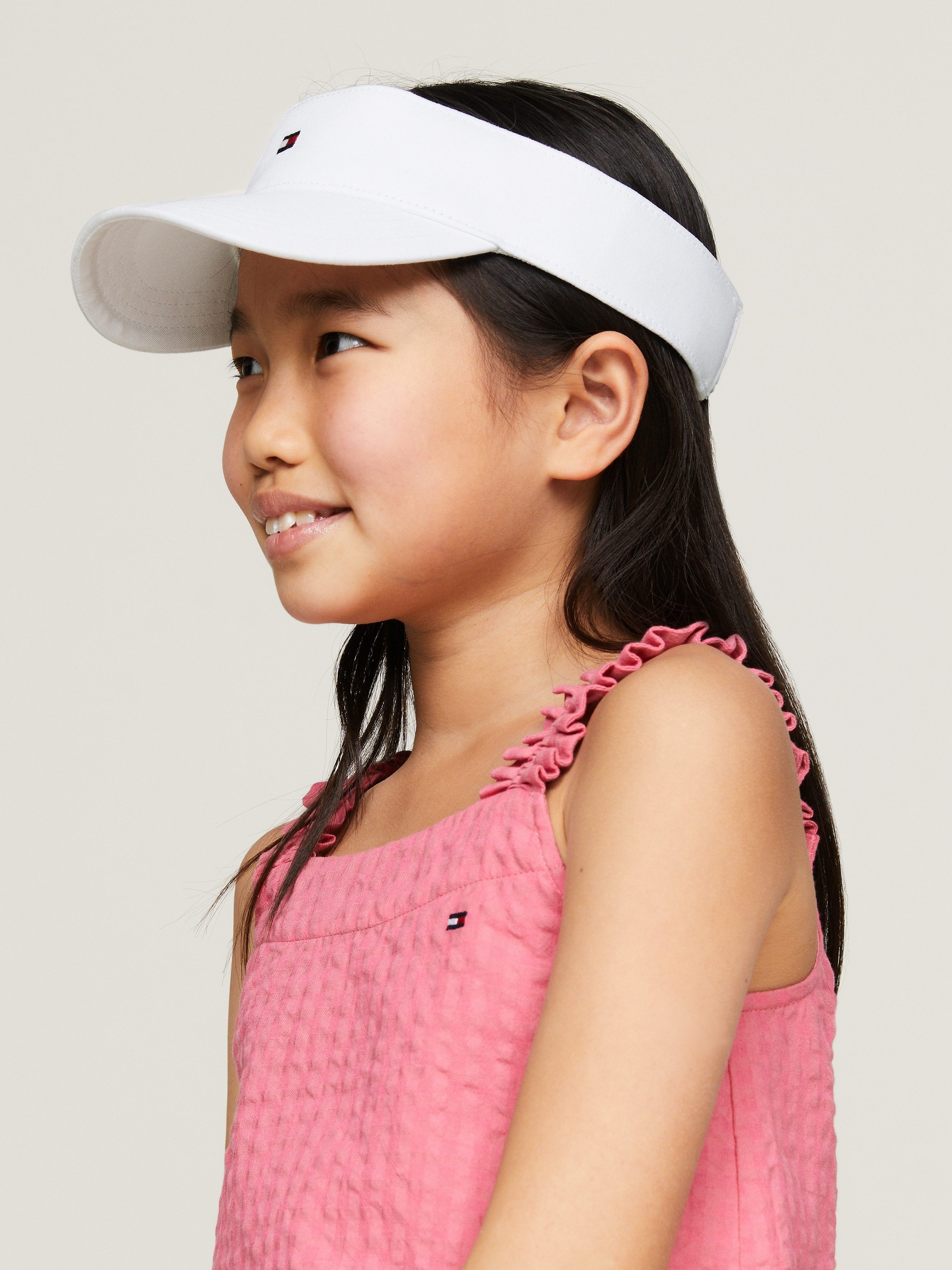 Tommy Hilfiger Baseball pet SMALL FLAG VISOR voor kinderen tot 16 jaar