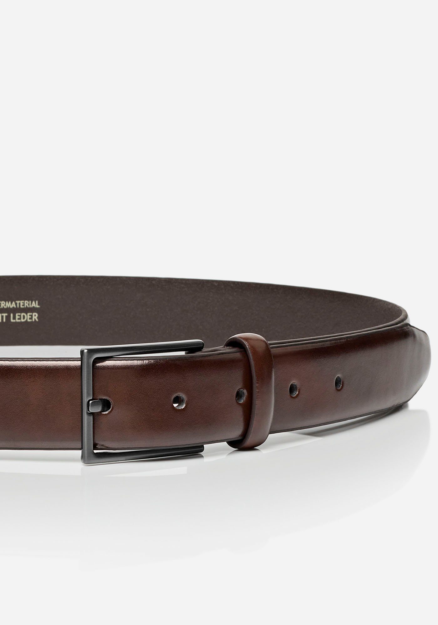 MONTI Synthetische riem Chicago 3,0 cm breed, klassiek-business, inkortbaar