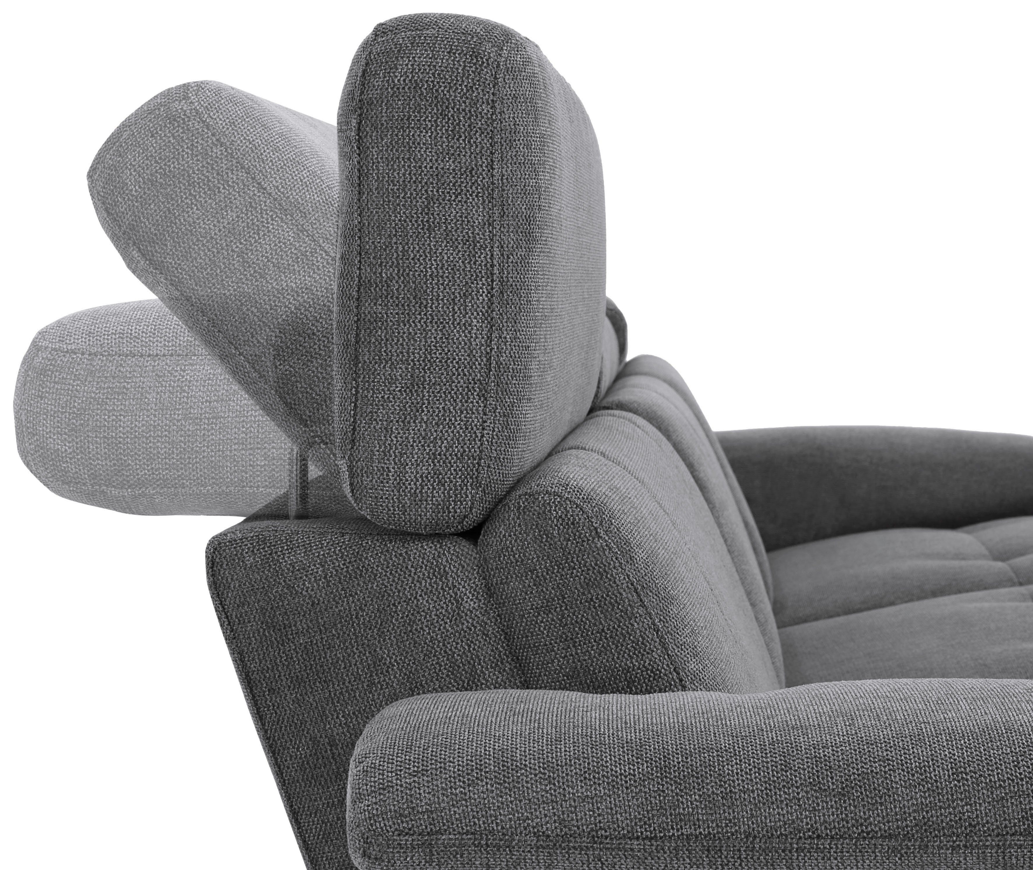 Home affaire Hoekbank Binado, L-vorm, met handmatige of elektrische relaxfunctie met usb-aansluiting