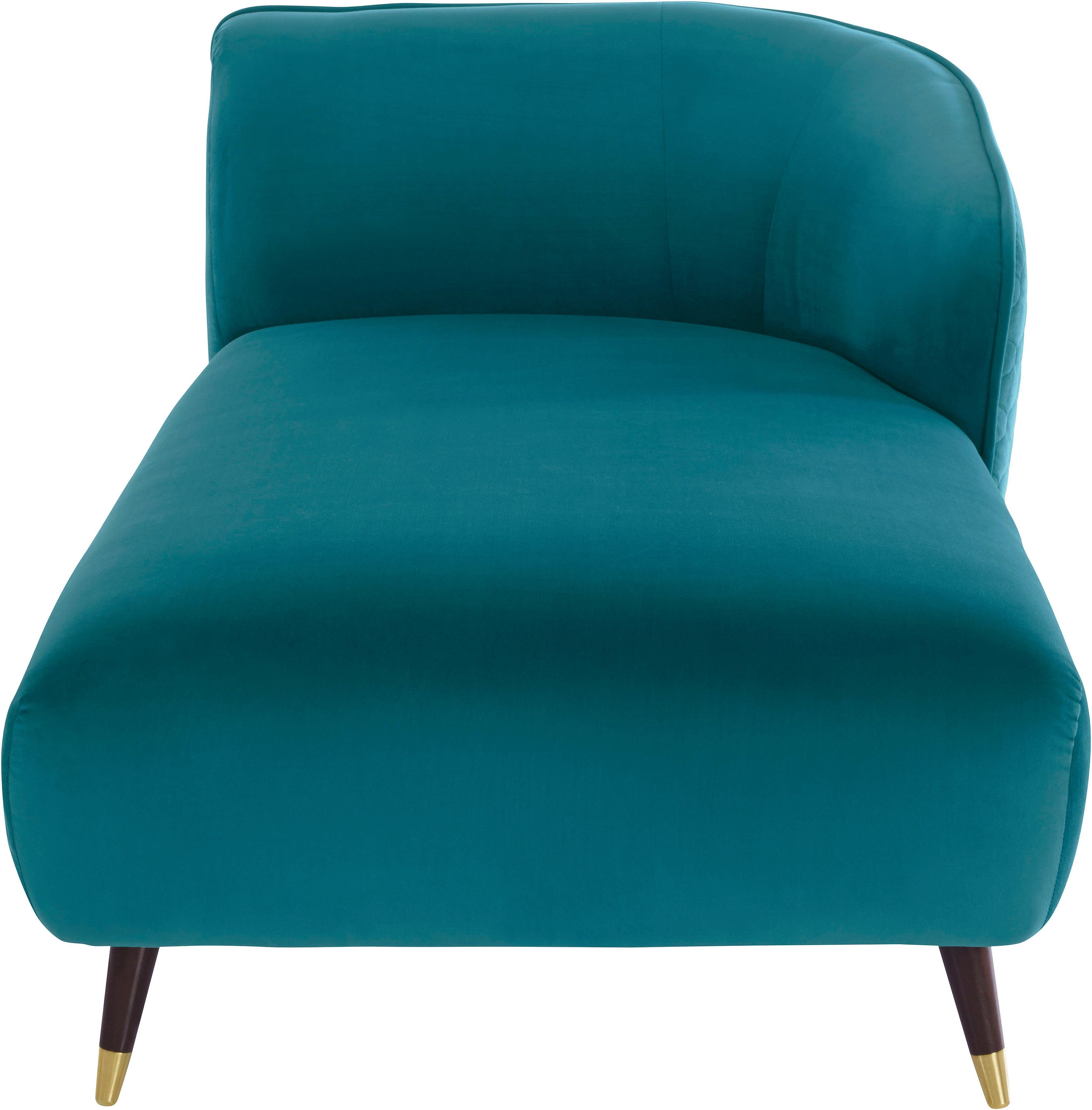 Guido Maria Kretschmer Home&Living Récamier Oradea met elegante stiksels op achterzijde van de rugleuning