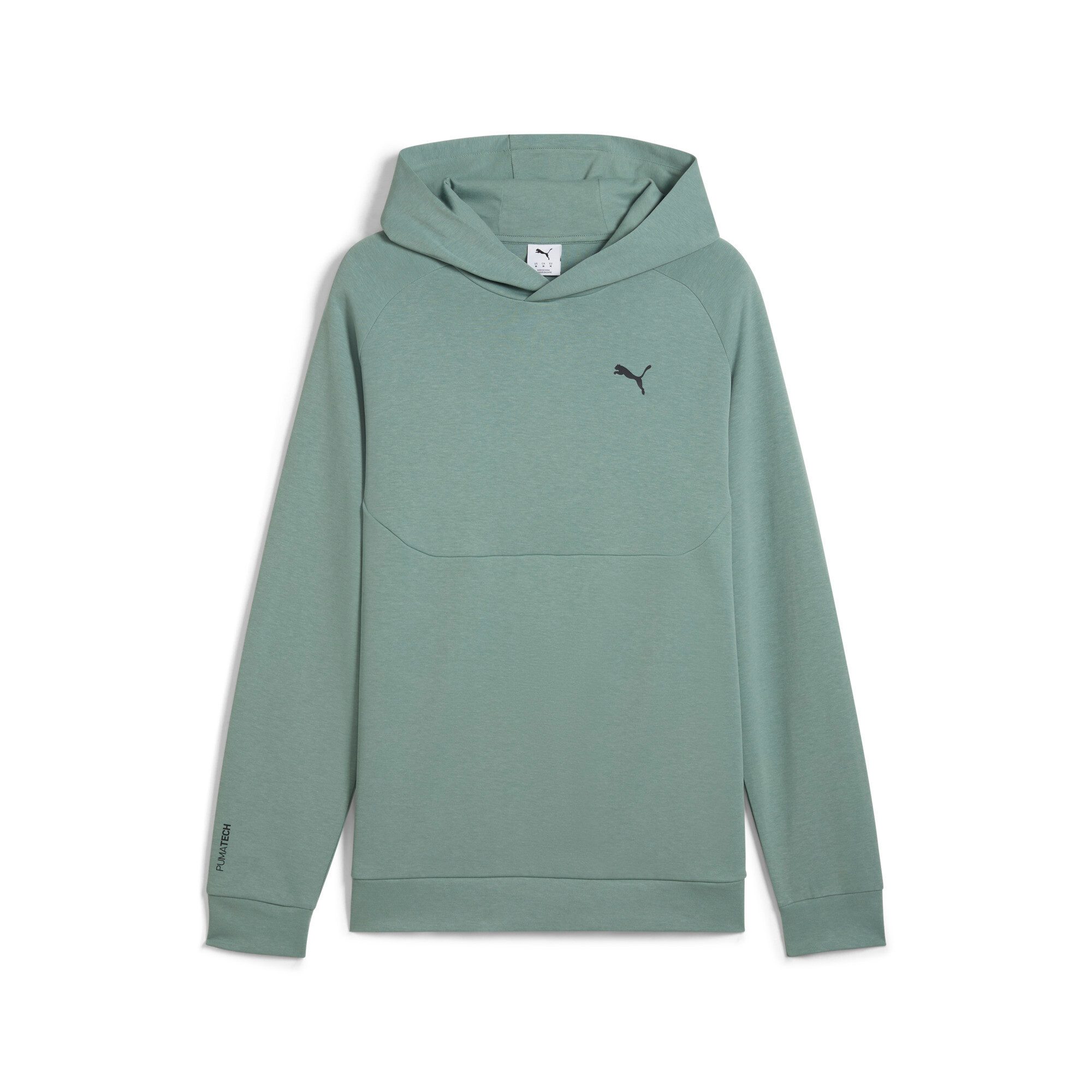 PUMA Hoodie TECH HOODIE DK heren hoodies maat XXL groen