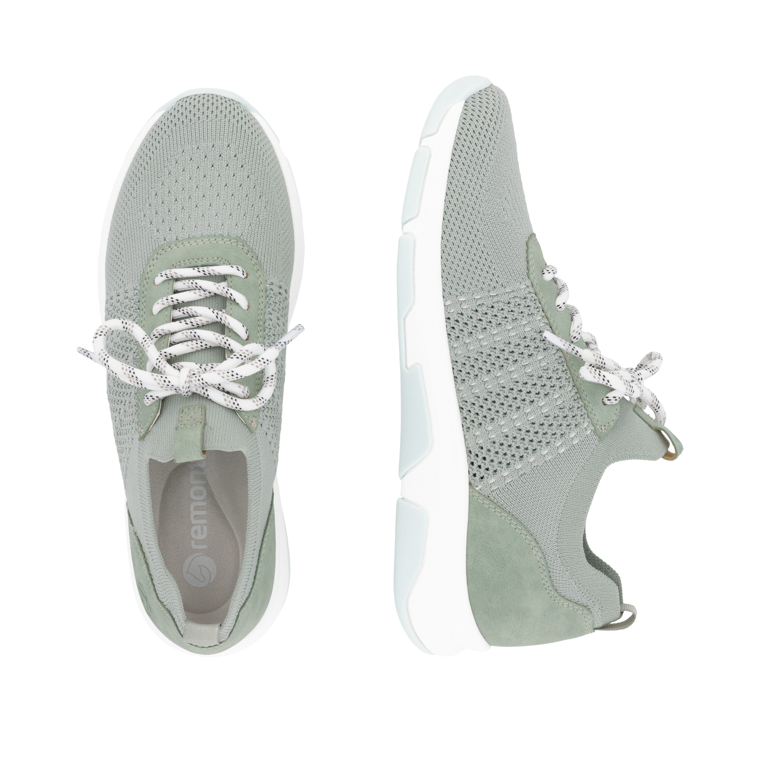 Remonte Slip-on sneakers , vrijetijdsschoen, lage schoen, slipper, instapschoen met aantrek-lussen