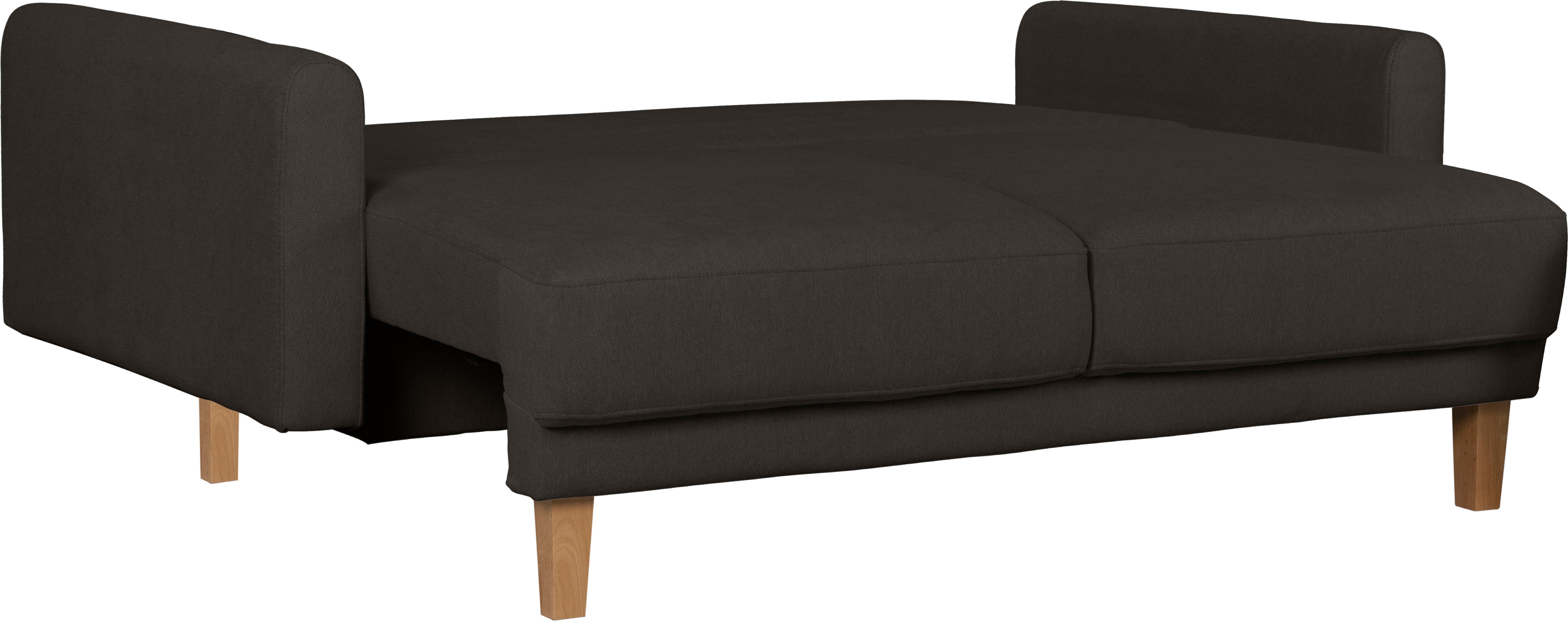 Home affaire 3-zitsbank TRIPLO optioneel slaapbank met bedlade, afmetingen B/D/H: 215/100/89 cm