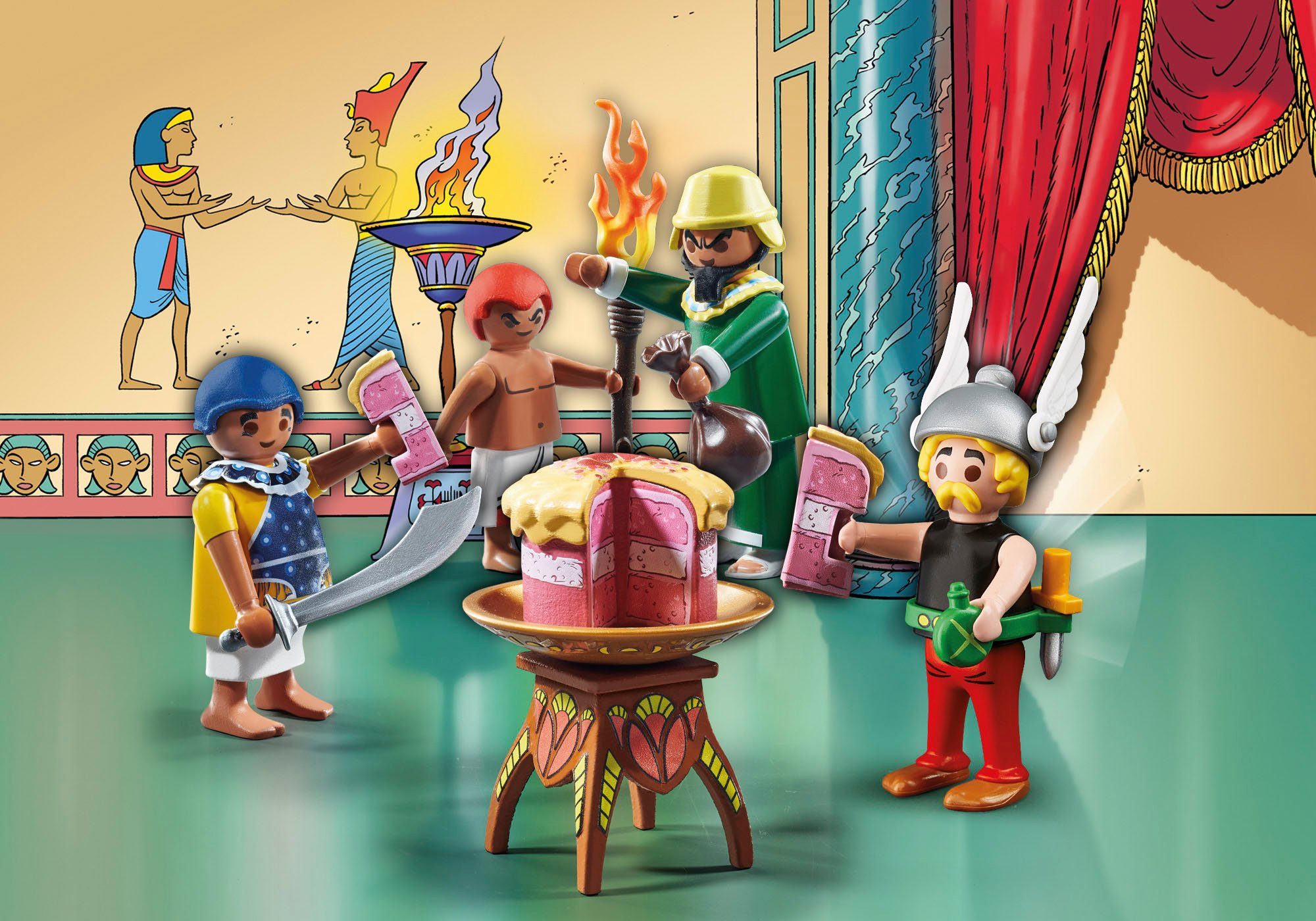 Playmobil® Constructie-speelset De vergiftigde taart van Plurkis (71269), Asterix (24-delig)
